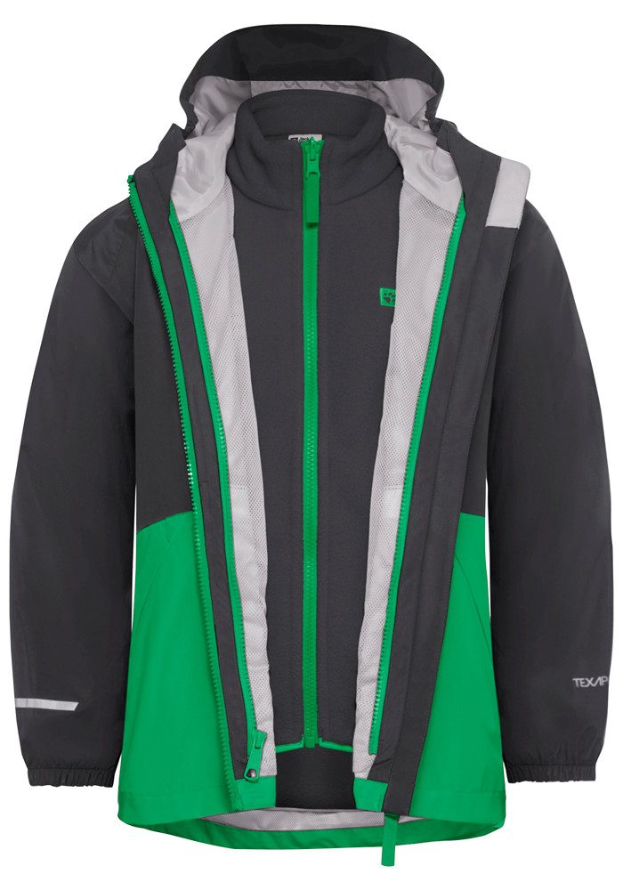 Jack Wolfskin Functioneel 3-in-1-jack ICELAND 3IN1 JACKET K
