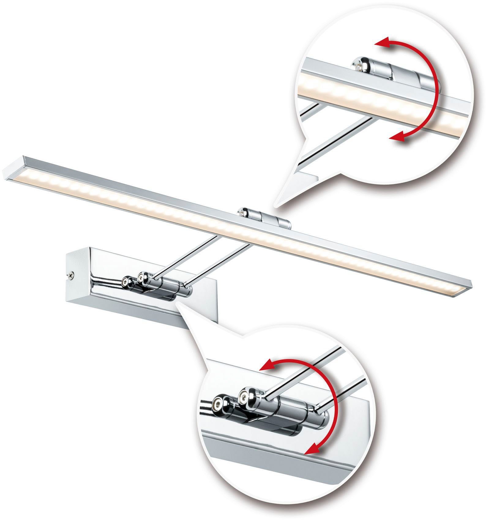 Paulmann Led-schilderijlampje Beam Fifty (1 stuk)