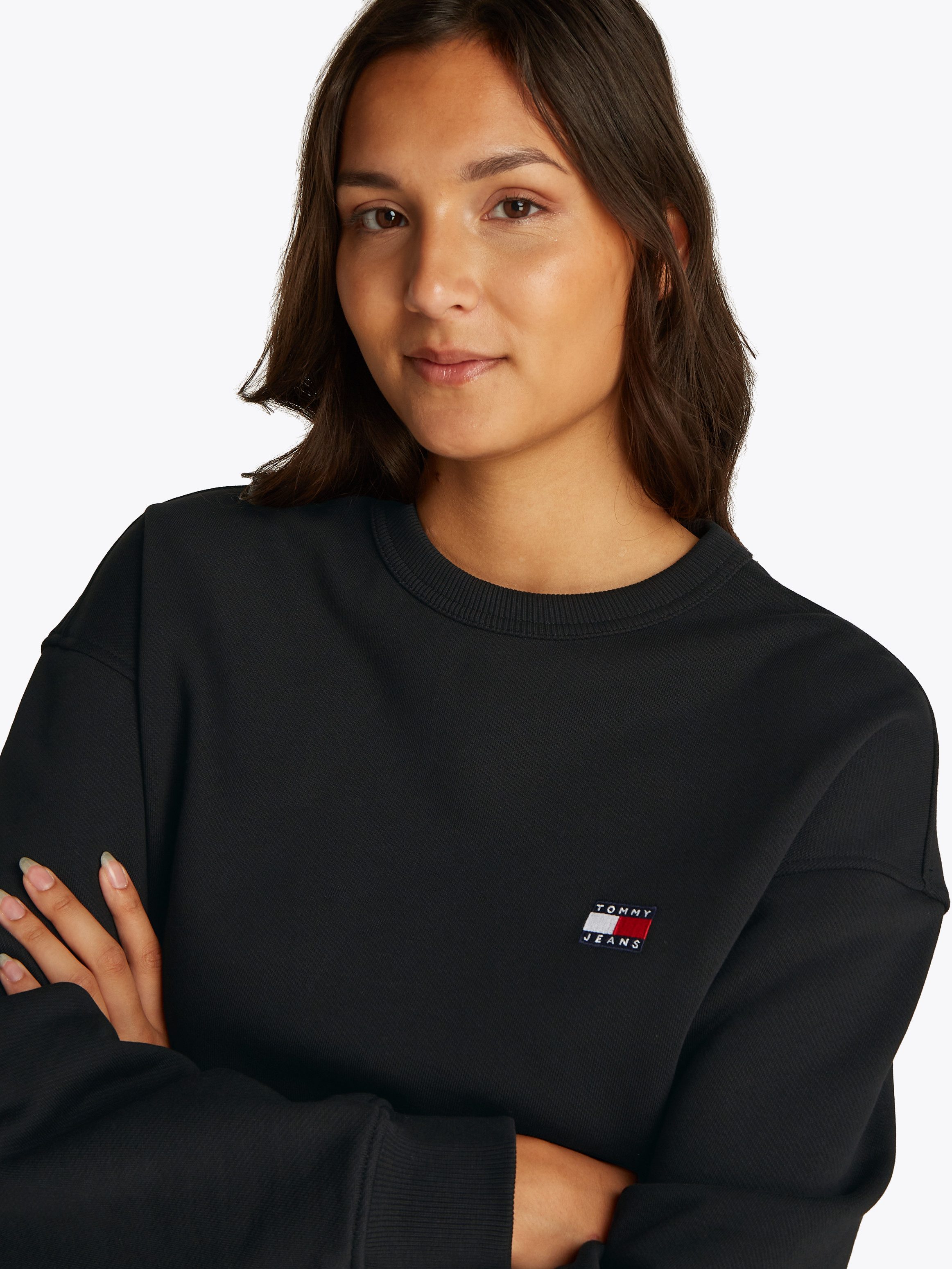 TOMMY JEANS Sweatshirt TJW BXY BADGE CREW