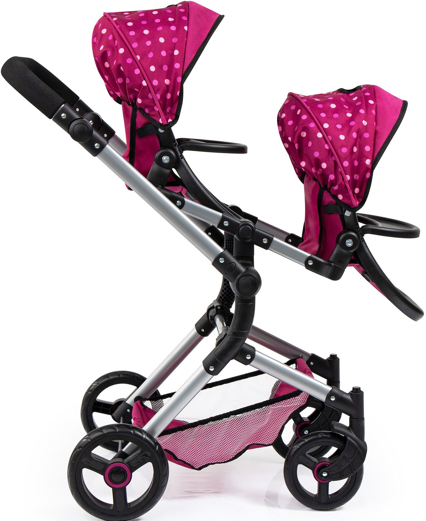Bayer Poppen-duobuggy Twin Neo, bordeaux