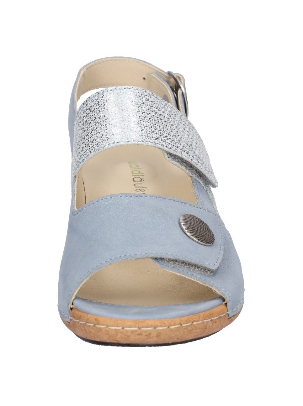 Waldläufer Sandalen HELIETT , zomerschoen, klittenbandschoen, sleehak, in comfortwijdte h (=zeer breed)