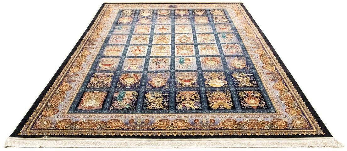 morgenland Oosters tapijt Eshter oosterse vloerkleden maat 250 cm x 350 cm x 7 mm zwart
