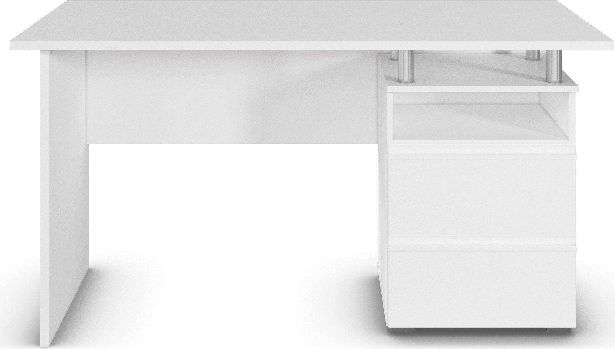 rauch Bureau Opbergruimte Kinderbureau Jongerenbureau JOEL met praktische niche en twee lades made in germany