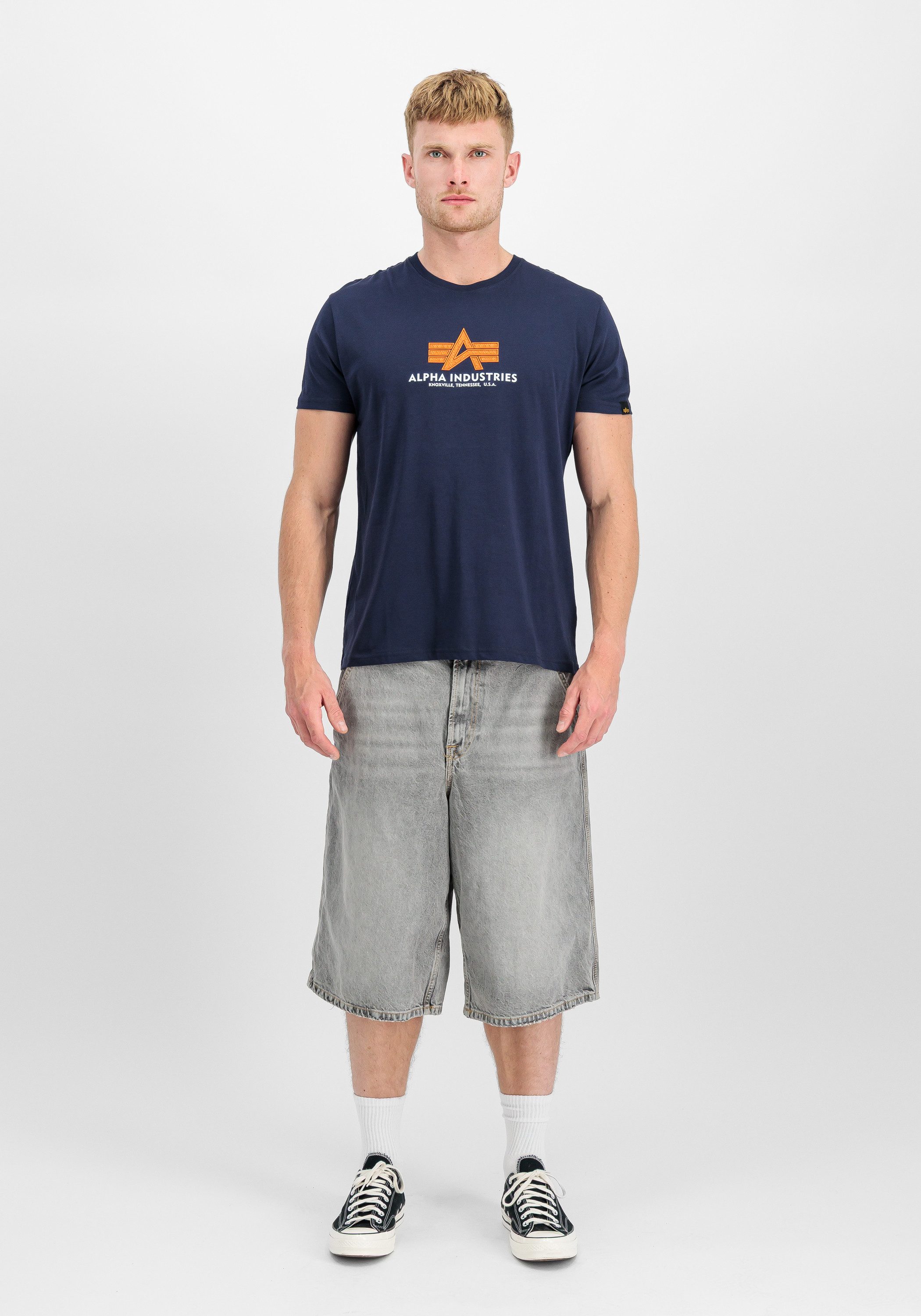 Alpha Industries T-shirt Alpha Industries Men - T-Shirts Basic T-Shirt BL Rubber