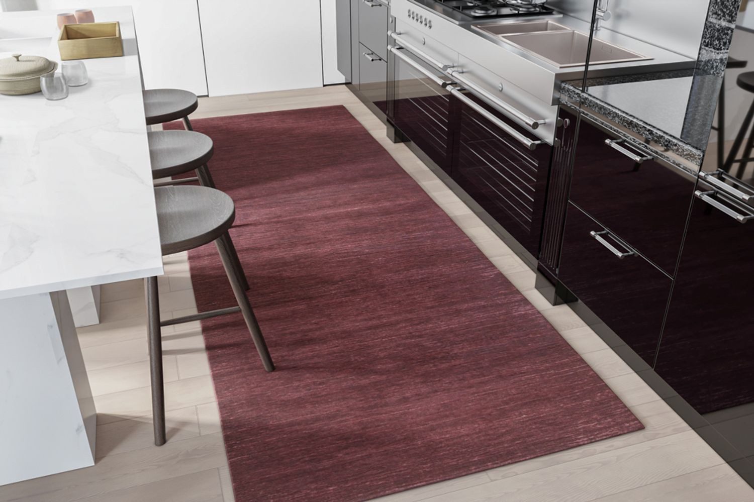 morgenland Loper LORIBAFT TEPPSTAR zuiver scheerwol unikleur