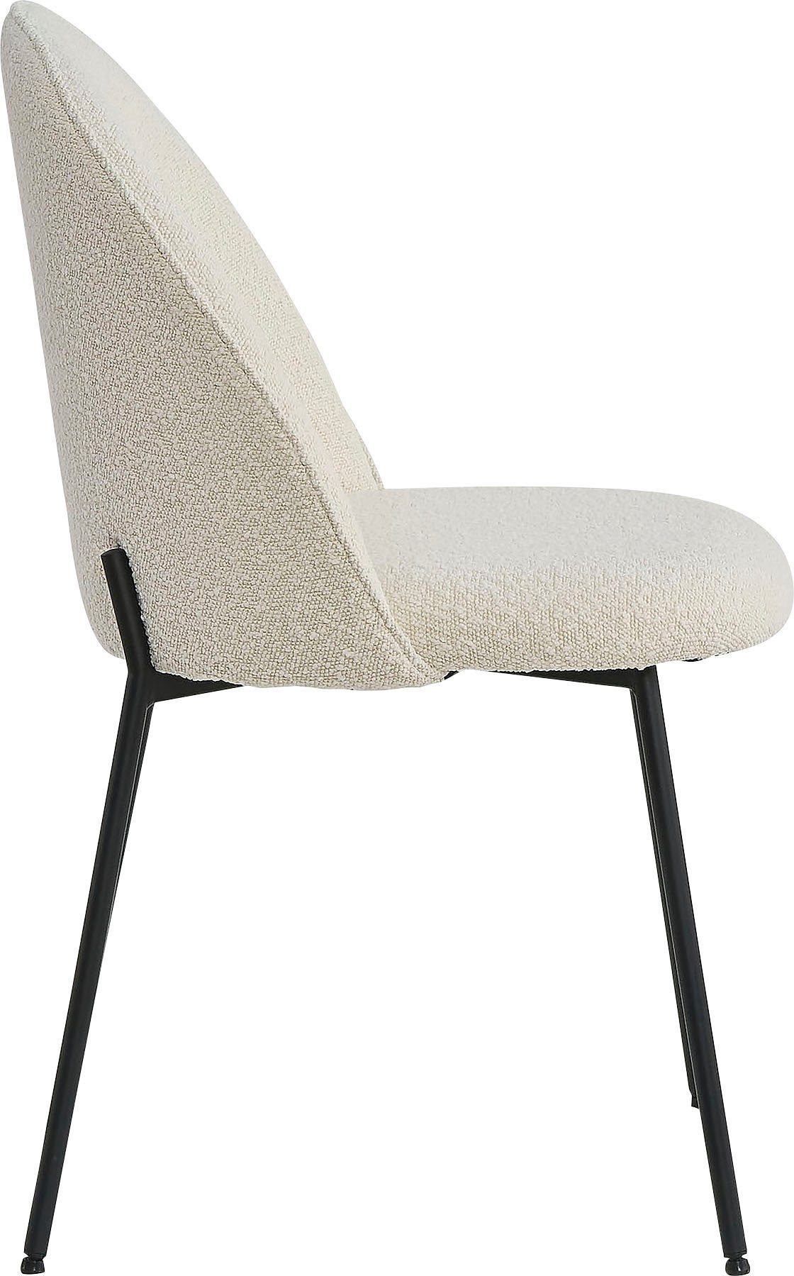 TOM TAILOR HOME Stoel met afgeronde rugleuning (set, 2 stuks)