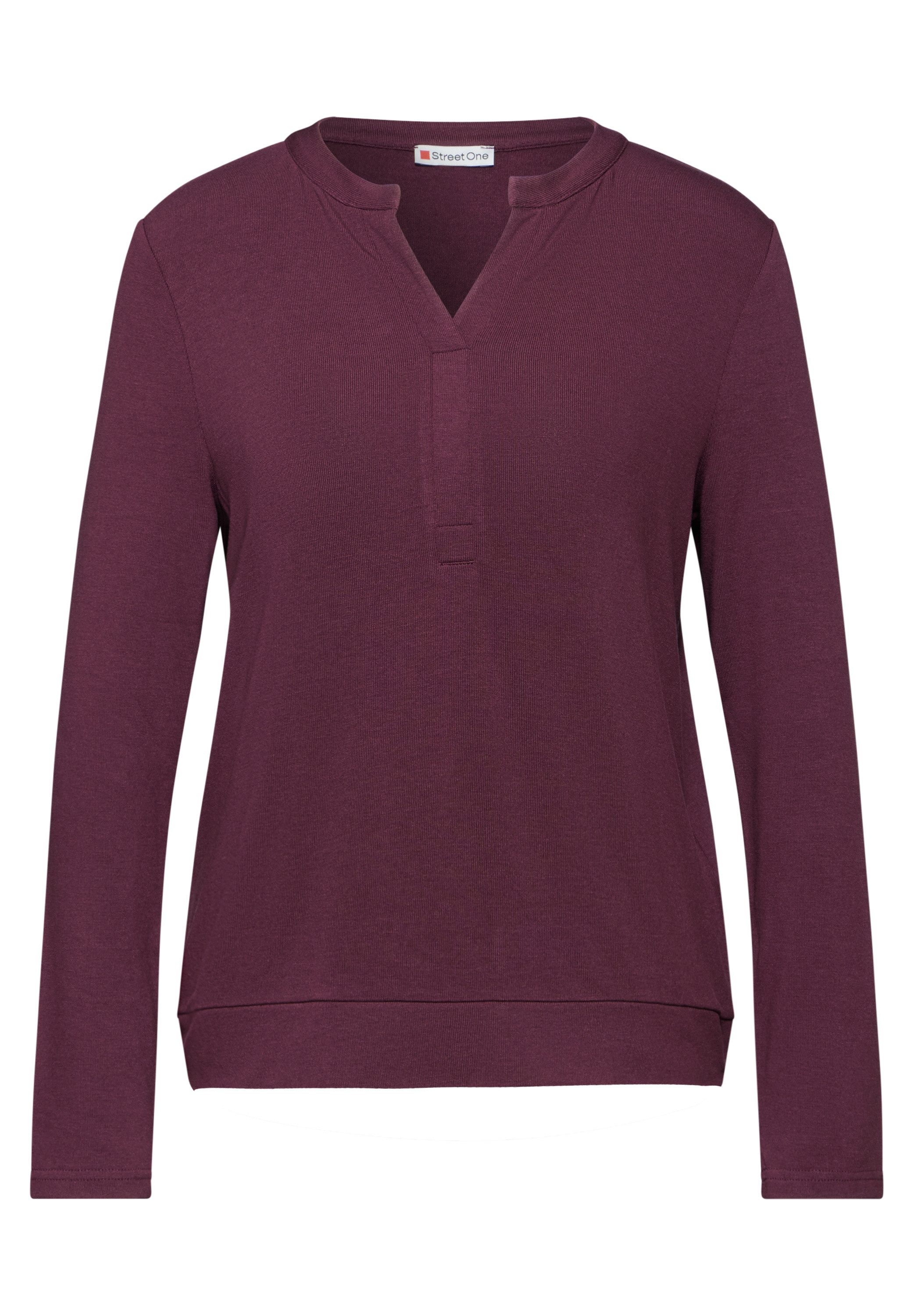 STREET ONE Shirt met lange mouwen