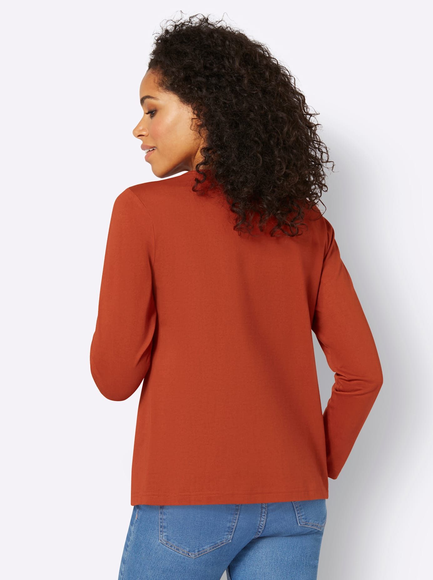 Casual Looks Shirt met ronde hals Shirt (1-delig)