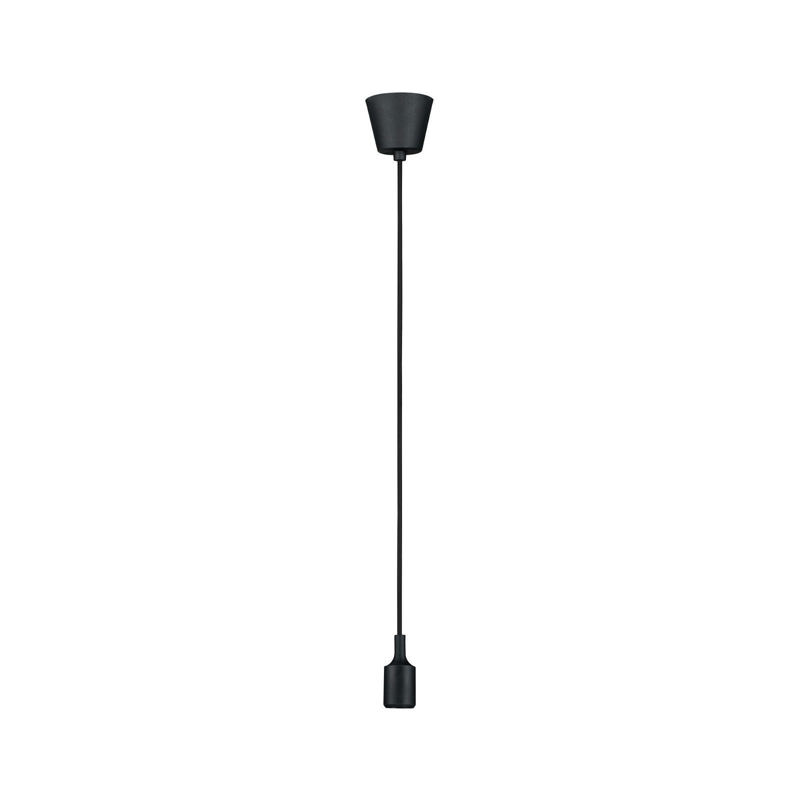 Paulmann Hanglamp Ketil IP44 max. 1x20W zwart 230V Siliconen/Kunststof (1 stuk)