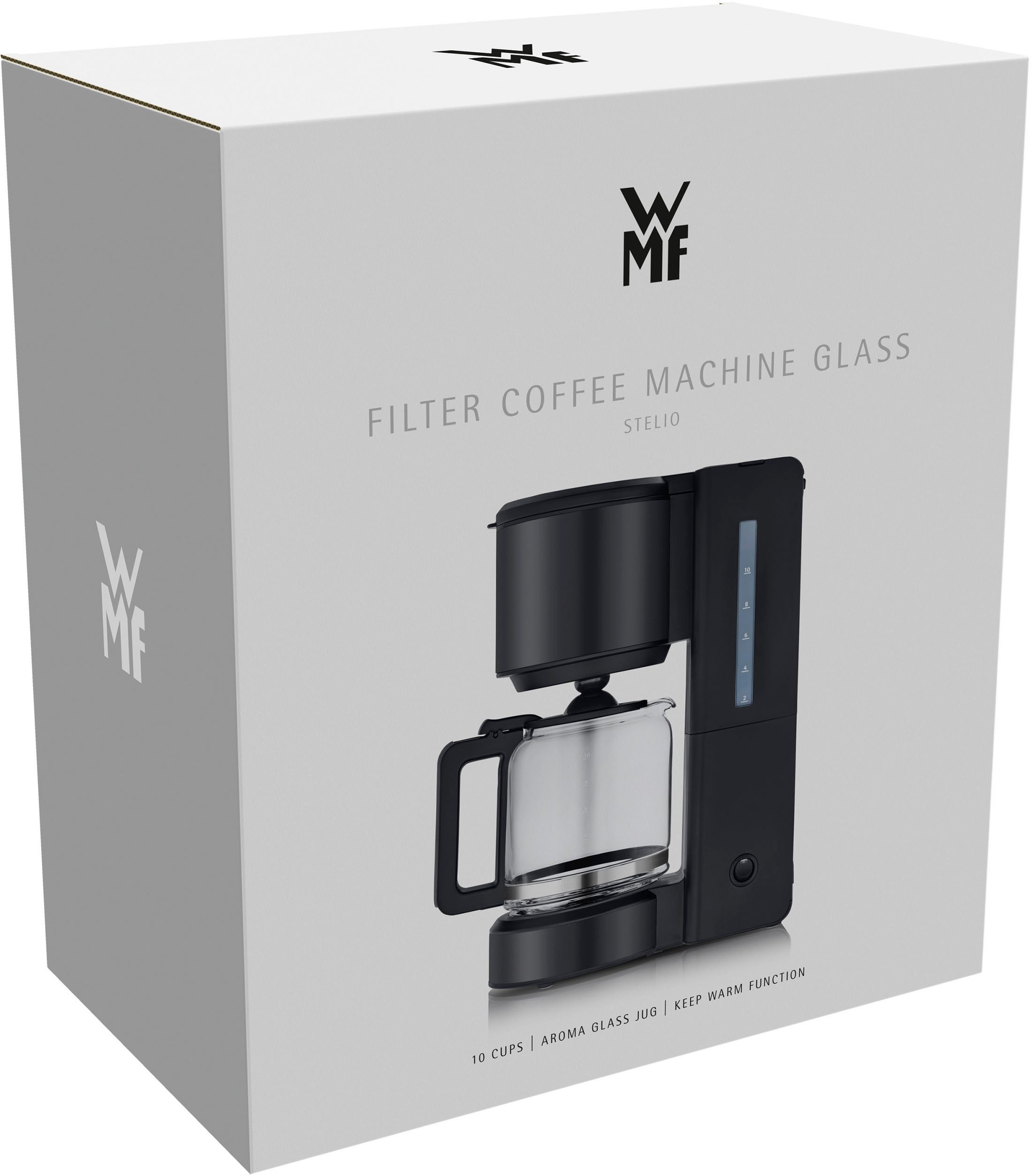 WMF Filterkoffieapparaat Stelio Deep Black