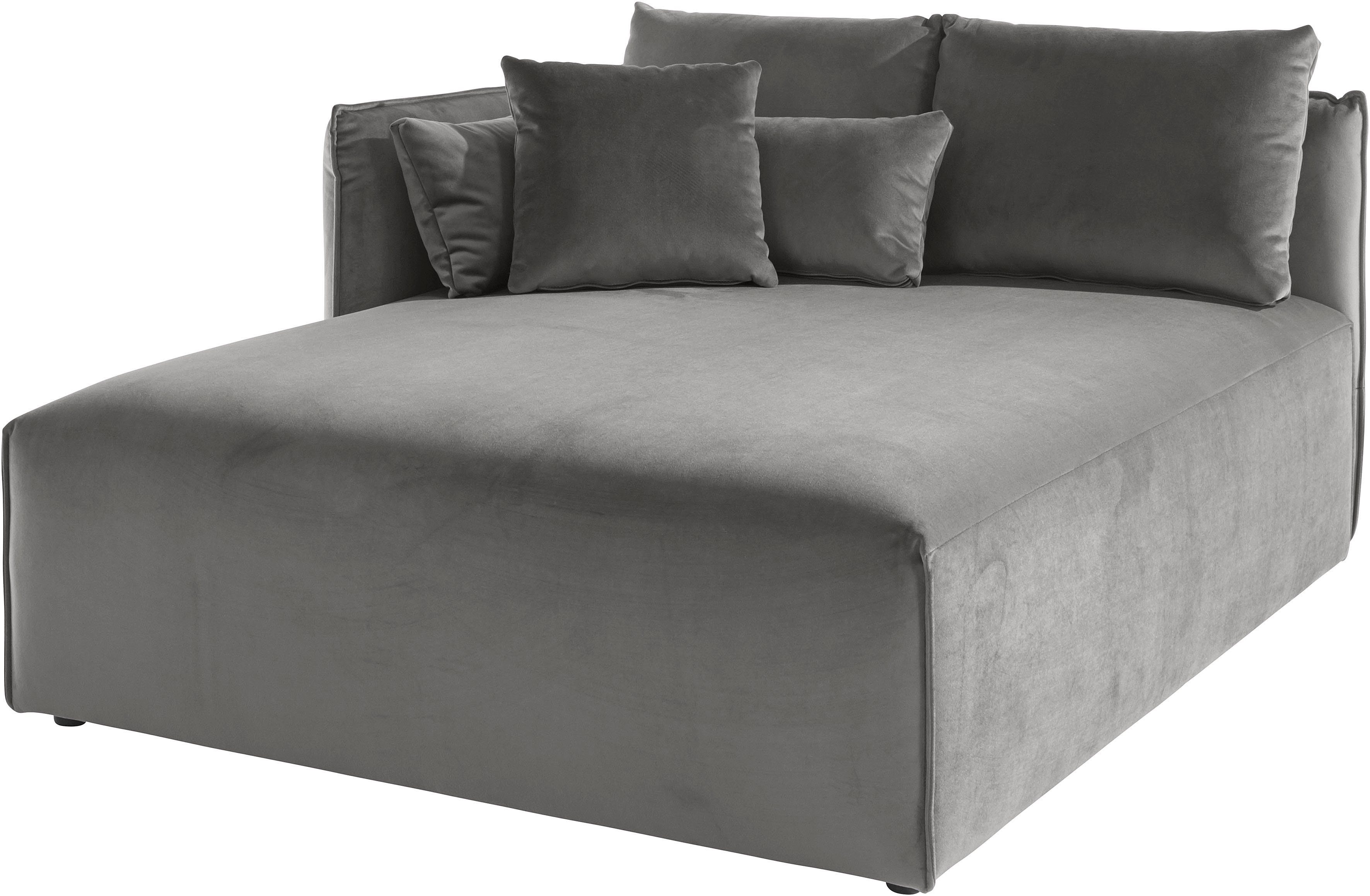 andas Ottomane Nöre Lounge-module - om zelf samen te stellen, breedte 138 cm, diepte 168 cm