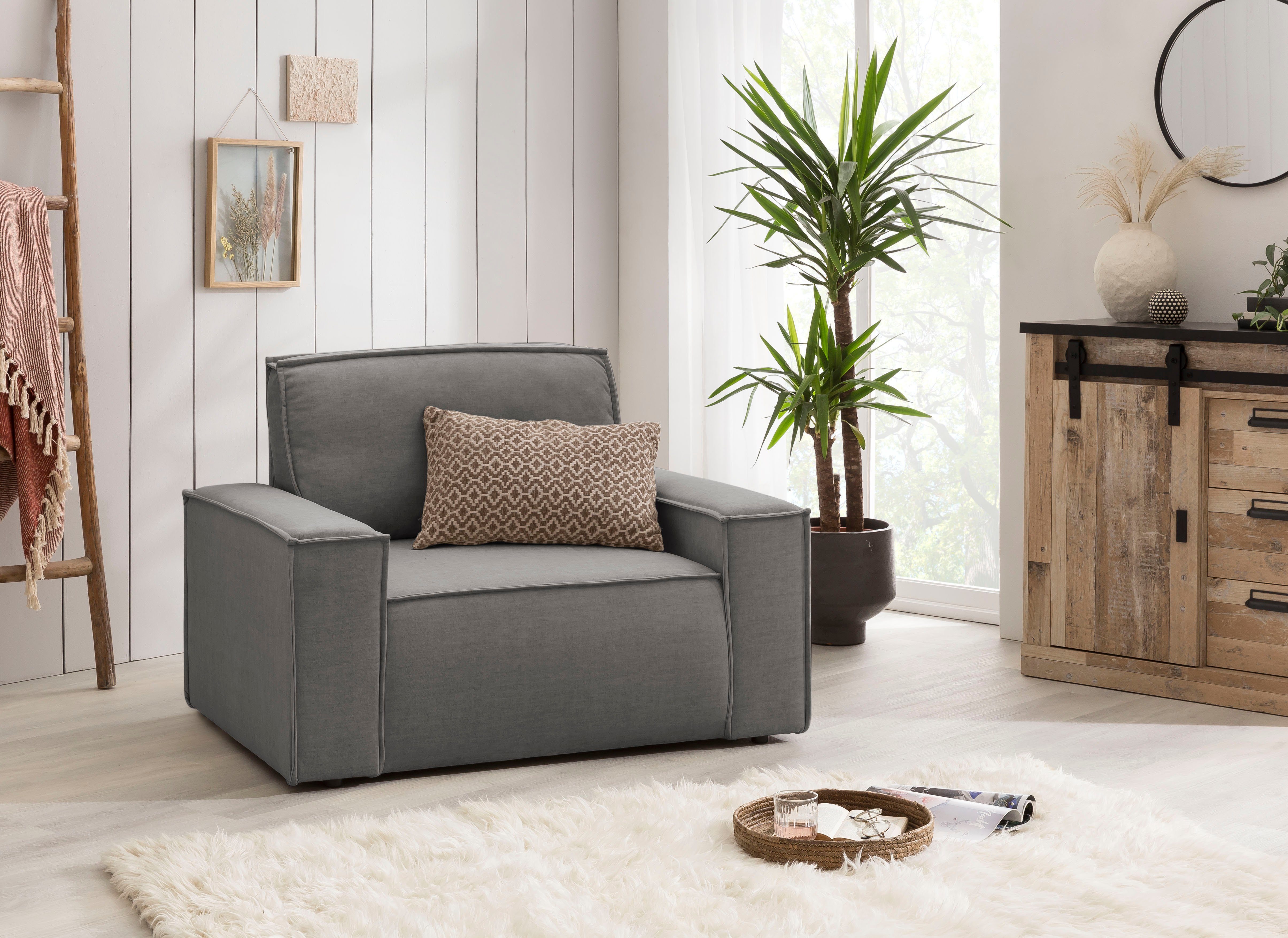 Home affaire Fauteuil Sherwood passend bij de bekleding van de sherwood-serie