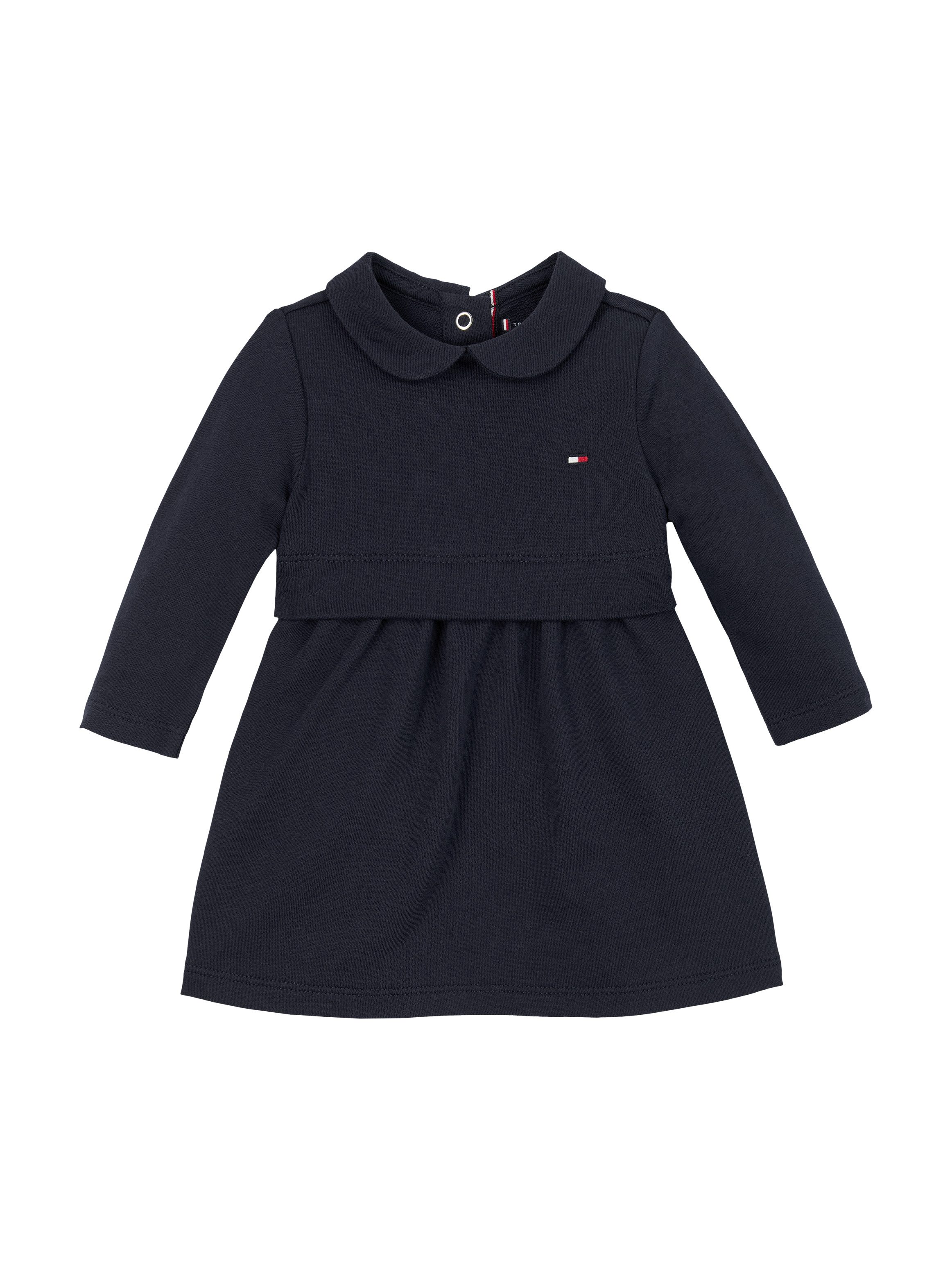 Tommy Hilfiger Jerseyjurk ESSENTIAL DRESS LS met geborduurd logo