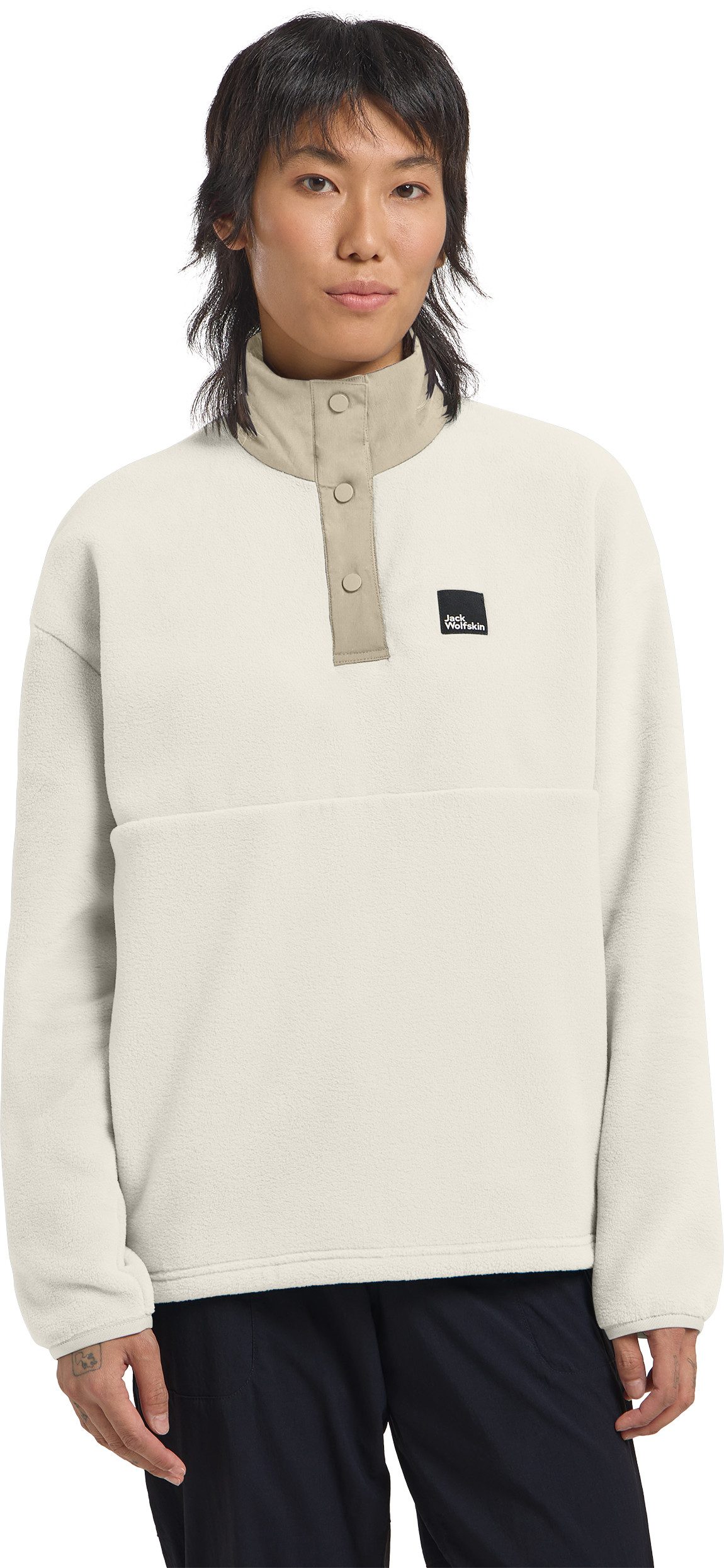 Jack Wolfskin Fleecejack SUMETRO HZ W dames fleece vesten maat L wit
