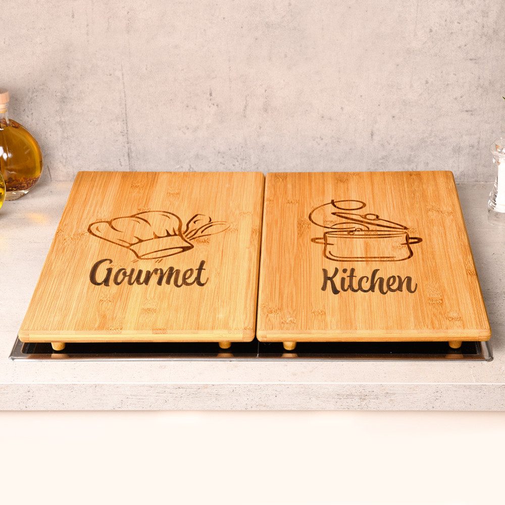 KESPER for kitchen & home Snij- en afdekplaat met voeten (set, 2-delig)
