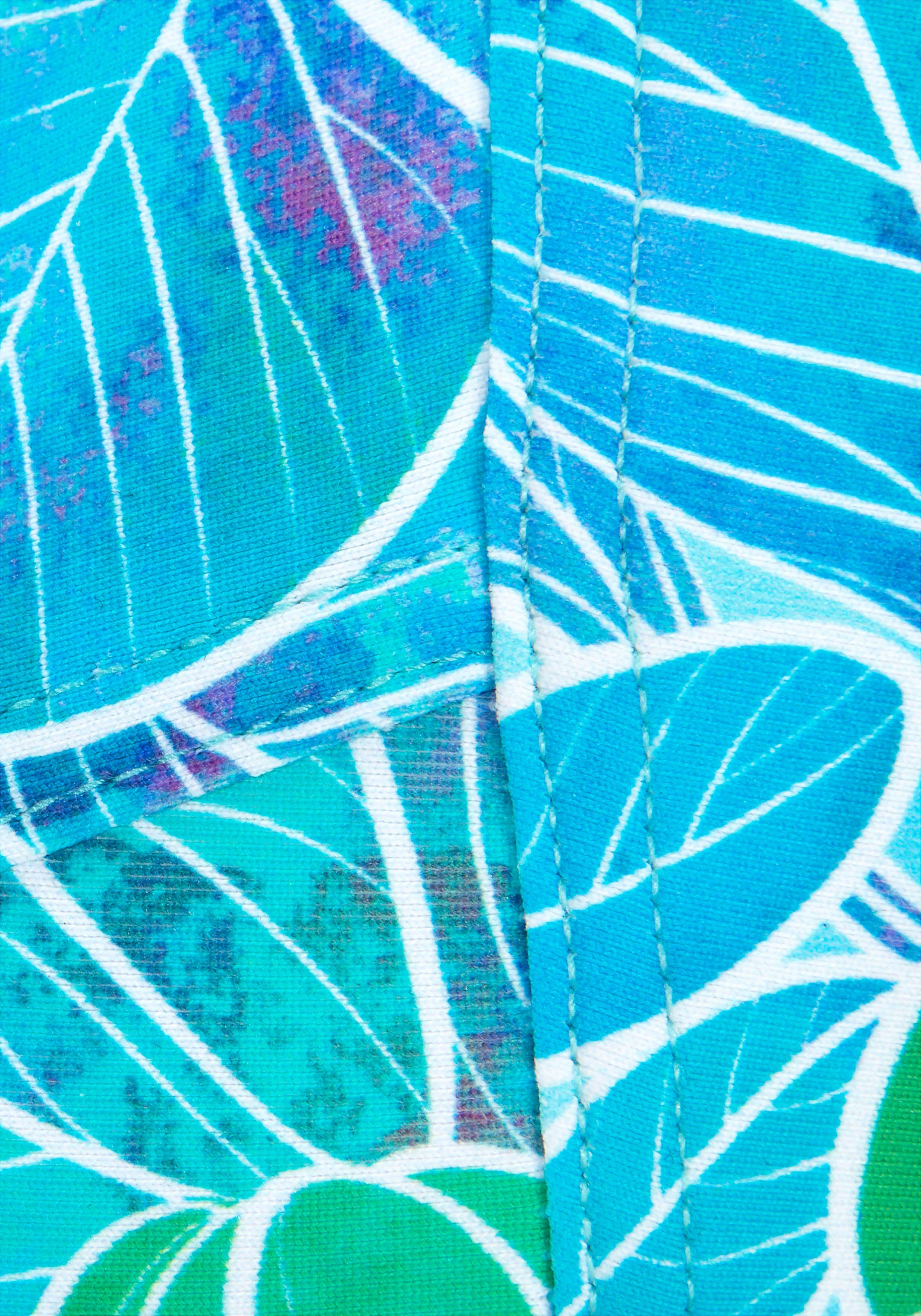 Sunseeker Bikinitop met beugels Lapa met tropische print