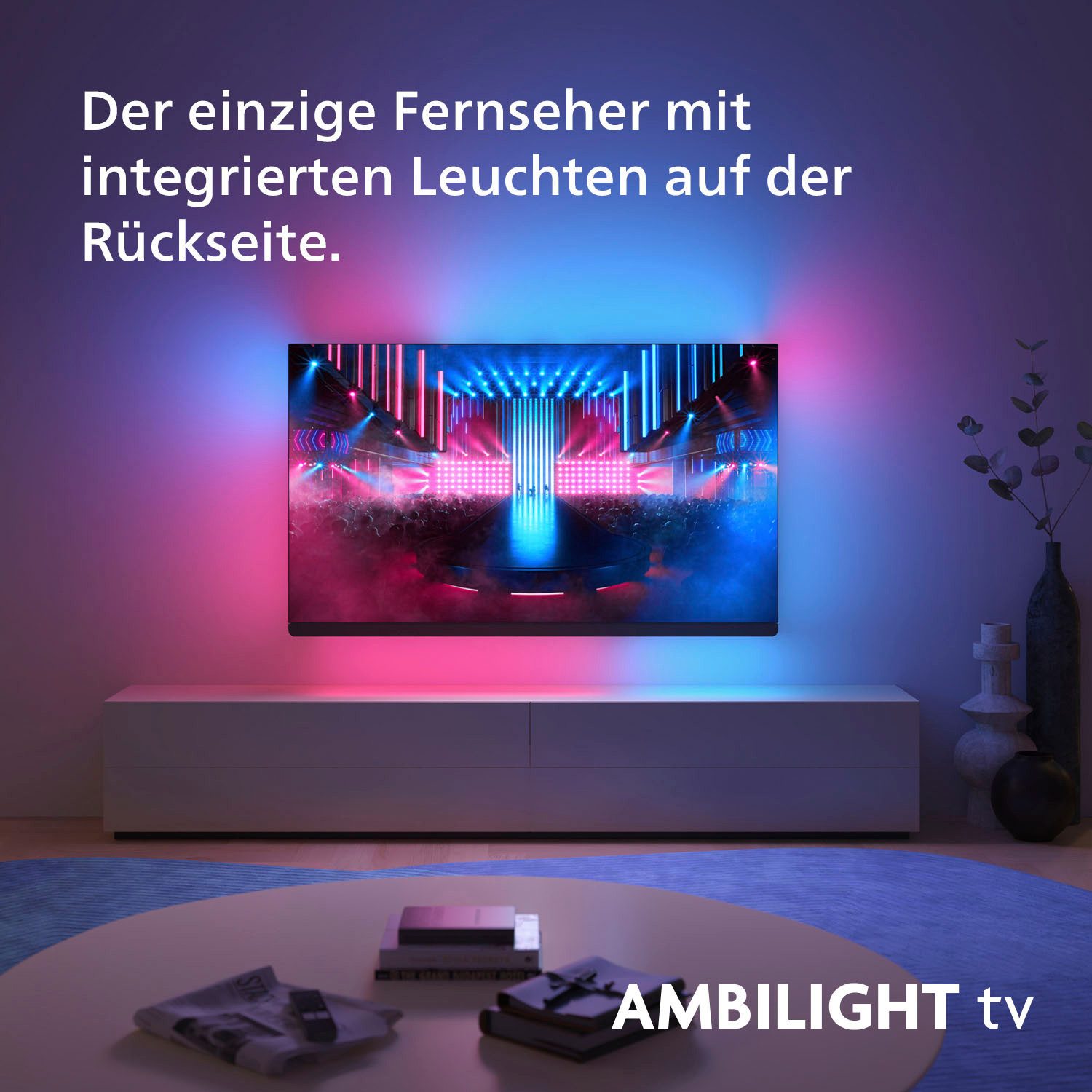 Philips OLED-TV 55OLED909/12, 138 cm / 55", 4K Ultra HD, Google TV - Smart TV