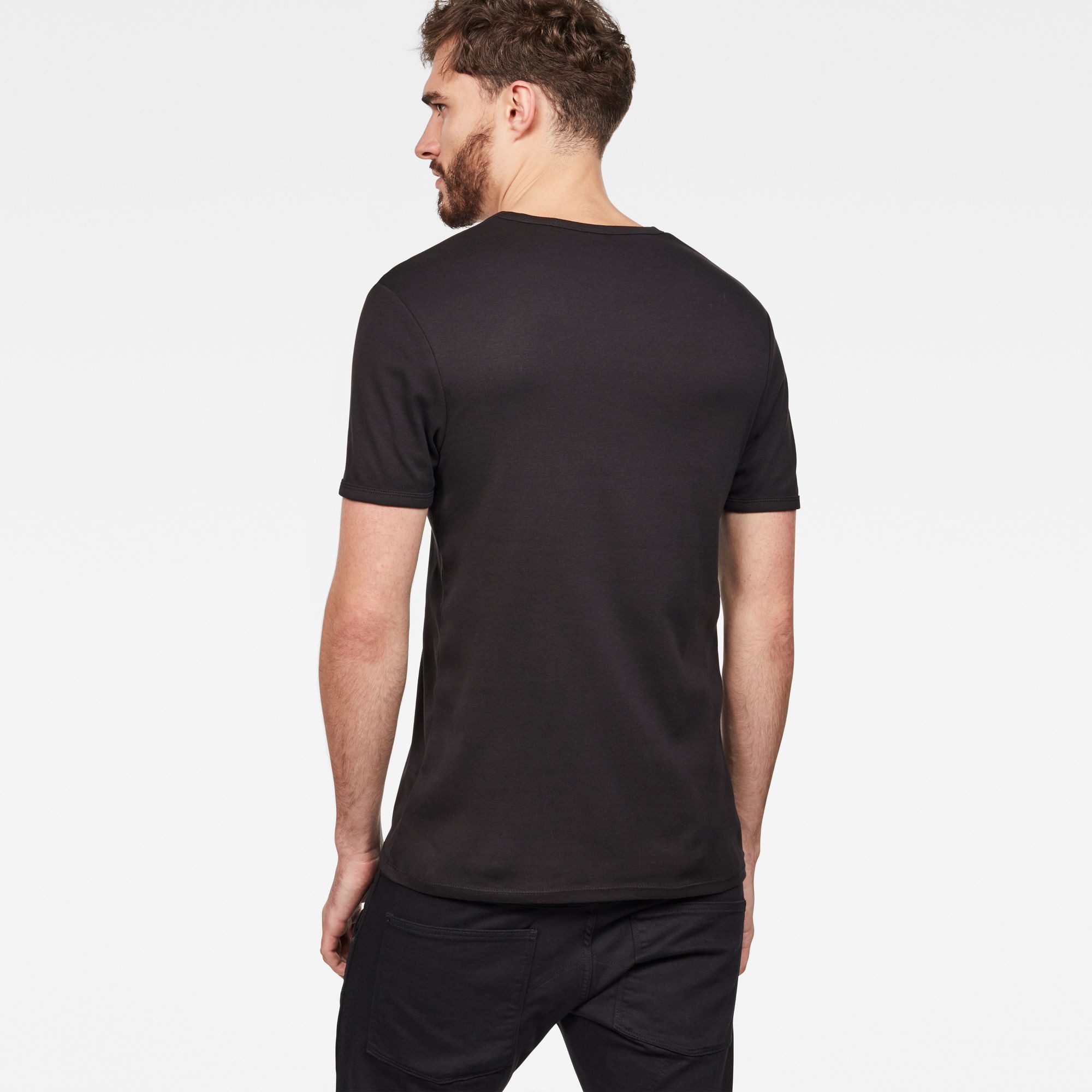 G-Star RAW T-shirt Base V 2-Pack (set, 2-delig)