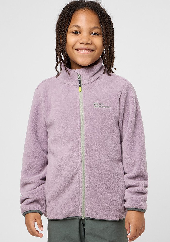 Jack Wolfskin Fleecejack WINTERSTEIN JACKET K kinderen maat 128 paars