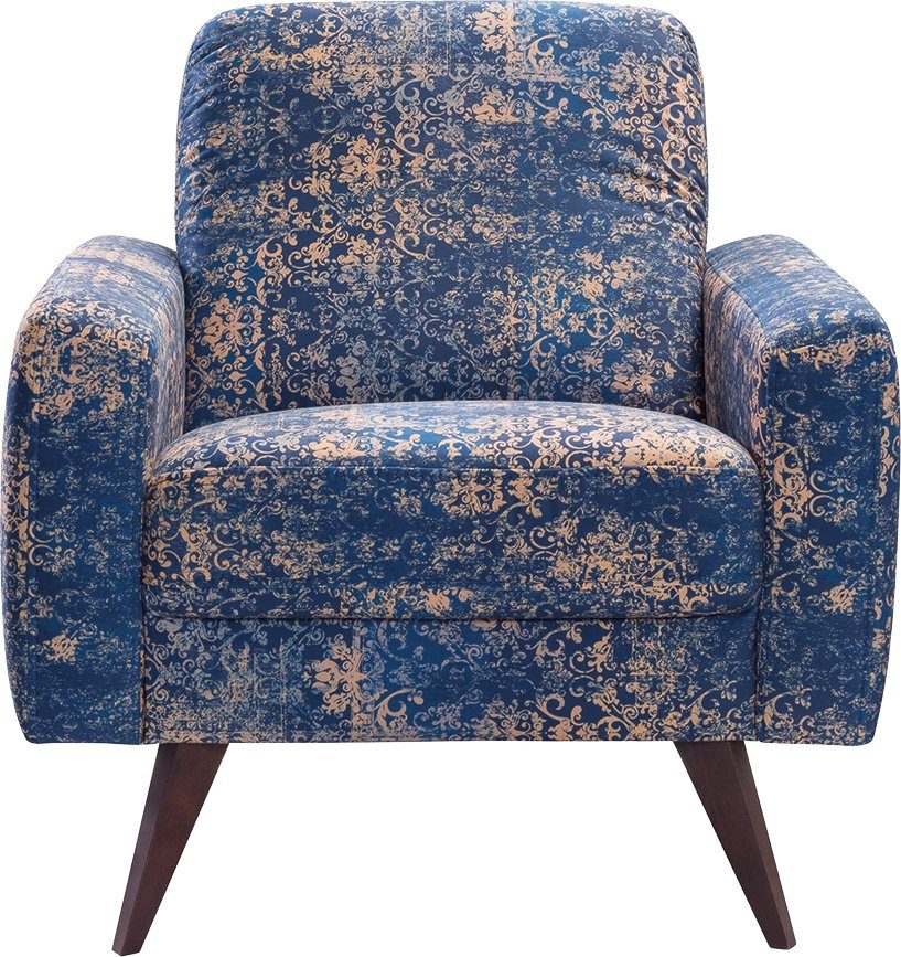 exxpo - sofa fashion Fauteuil Side, comfortabele loungestoel met extravagante bekleding fauteuils multicolor