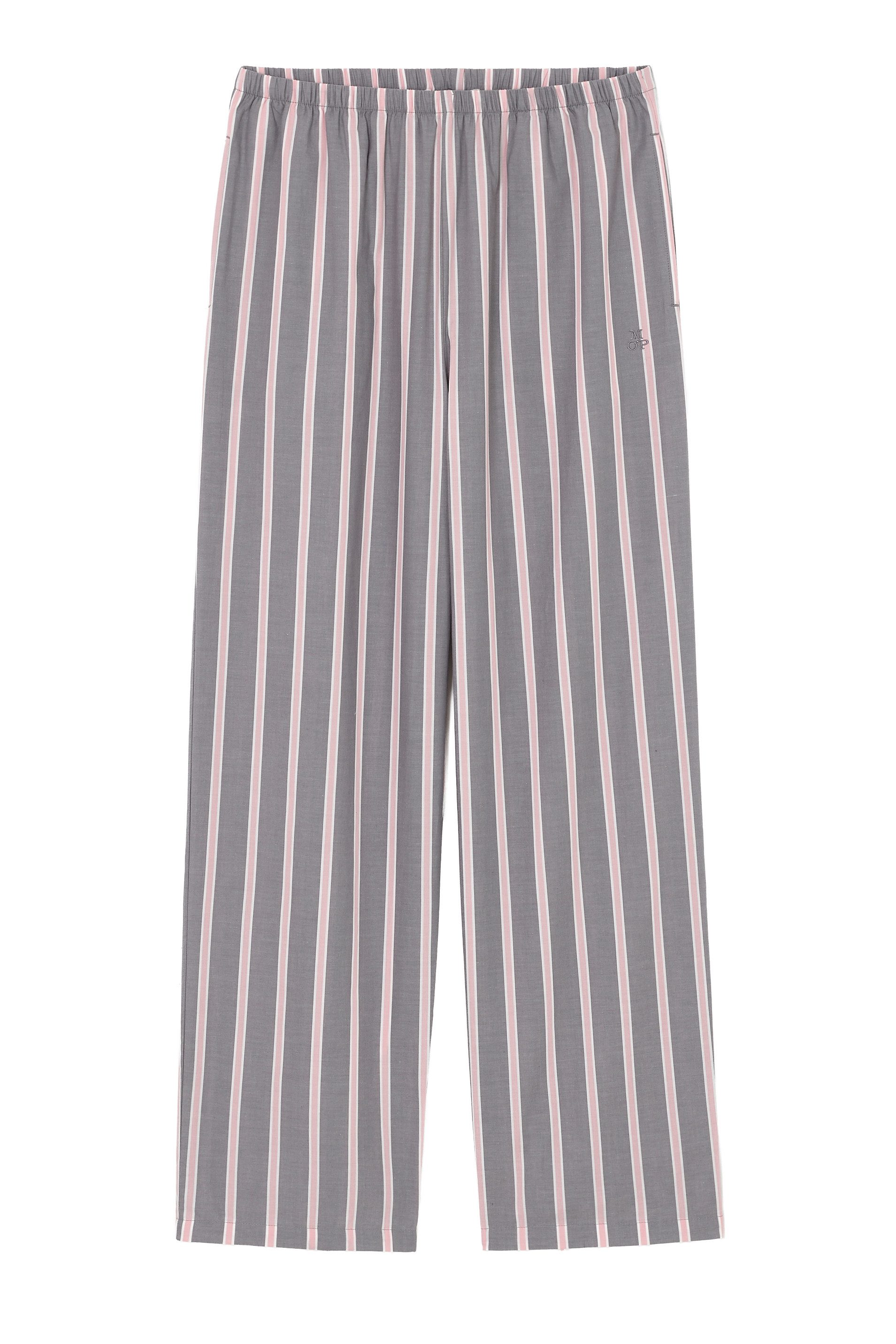Marc O'Polo Loungebroek Mix & Match Woven met wijde, losvallende pijpen