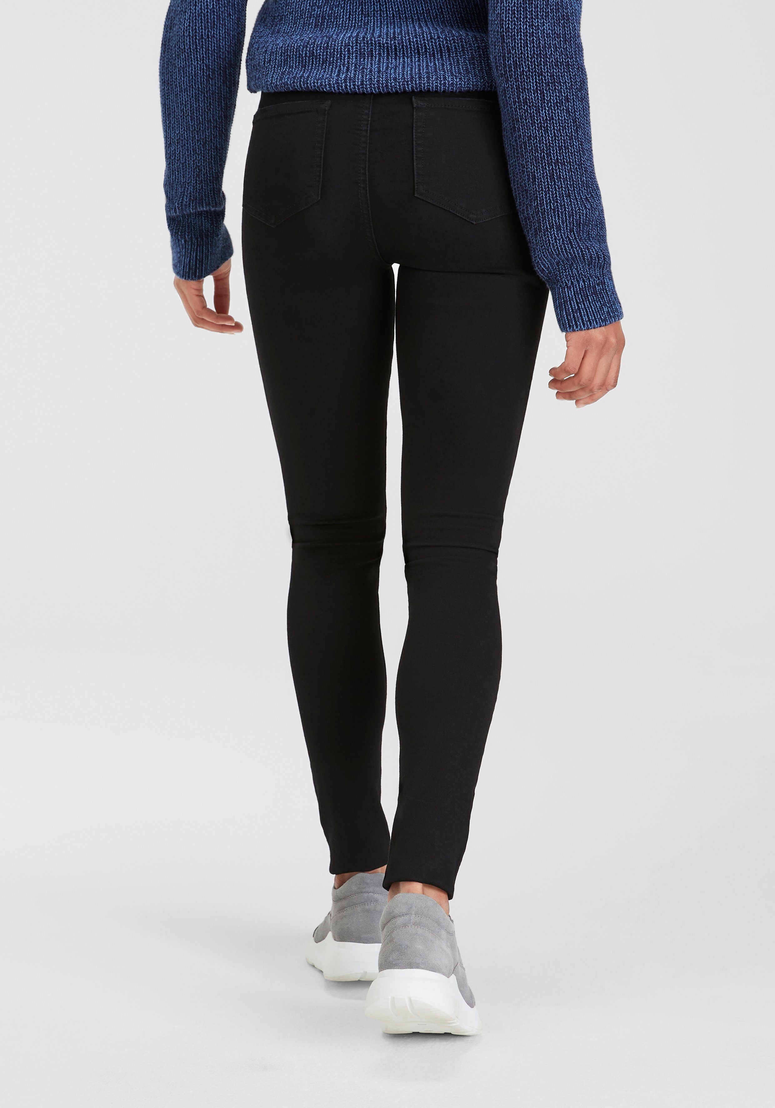 Arizona Skinny fit jeans Ultra Stretch hoge taille, enkel-lang, elastisch denim-materiaal