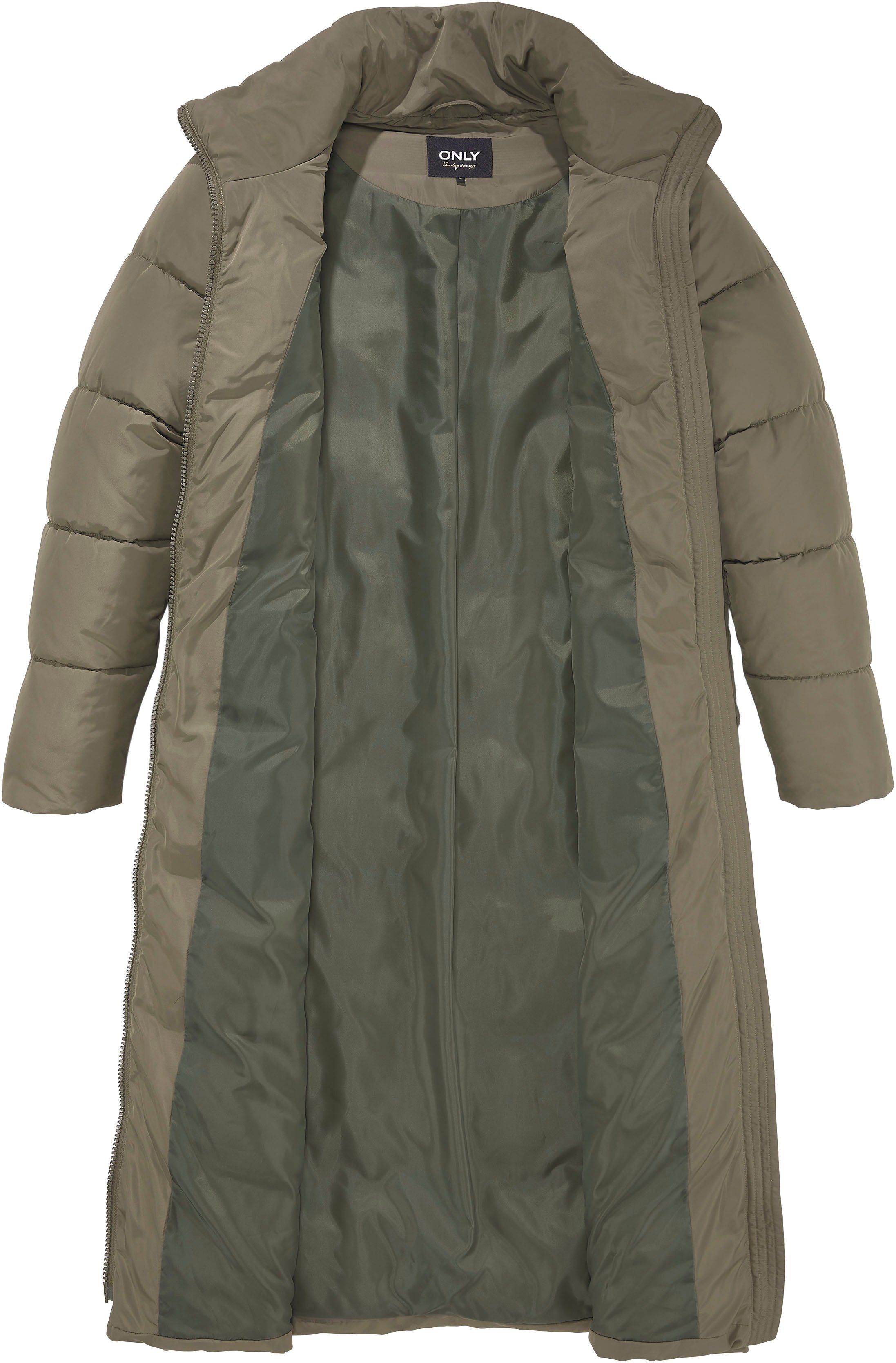 Only Gewatteerde jas ONLIRINA X-LONG 2IN1 PUFFER OTW