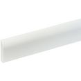 bodenmeister plint profiel bovenkant abgerudet wit flexibel, buigbaar wit