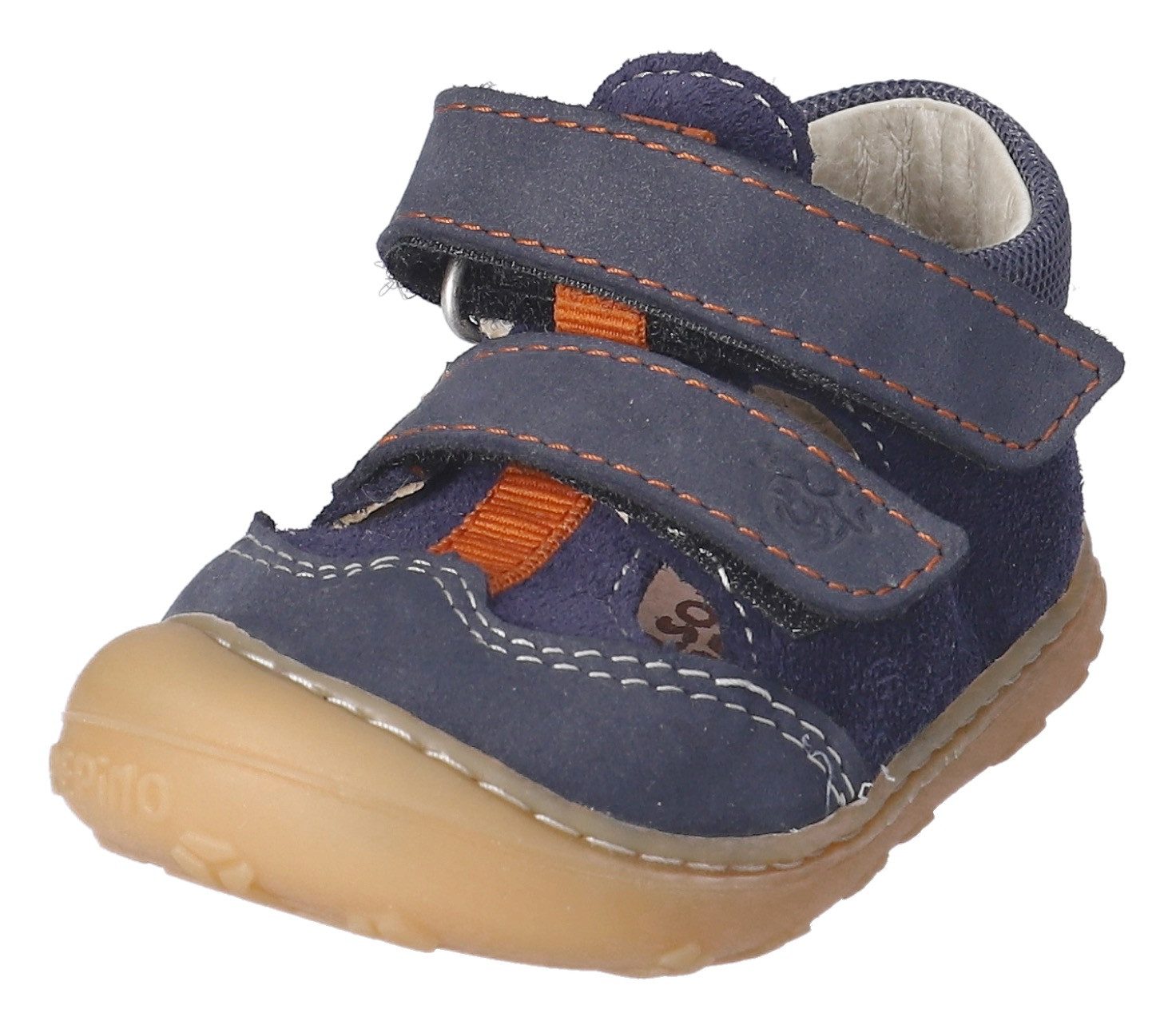 PEPINO by RICOSTA Babyschoentjes Ebi WMS: gemiddeld , klittenbandschoen, leren binnenzool, maat sjabloon te downloaden