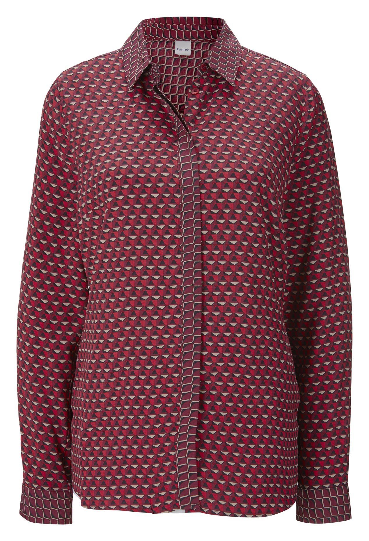 heine Gedessineerde blouse
