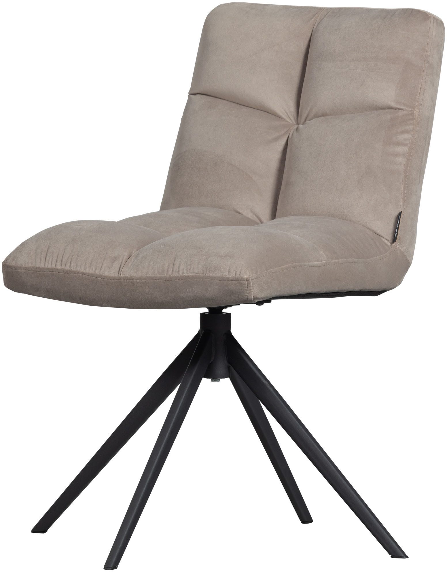 WOOOD Draaistoel Vinny met draaivoet, breedte 48 cm