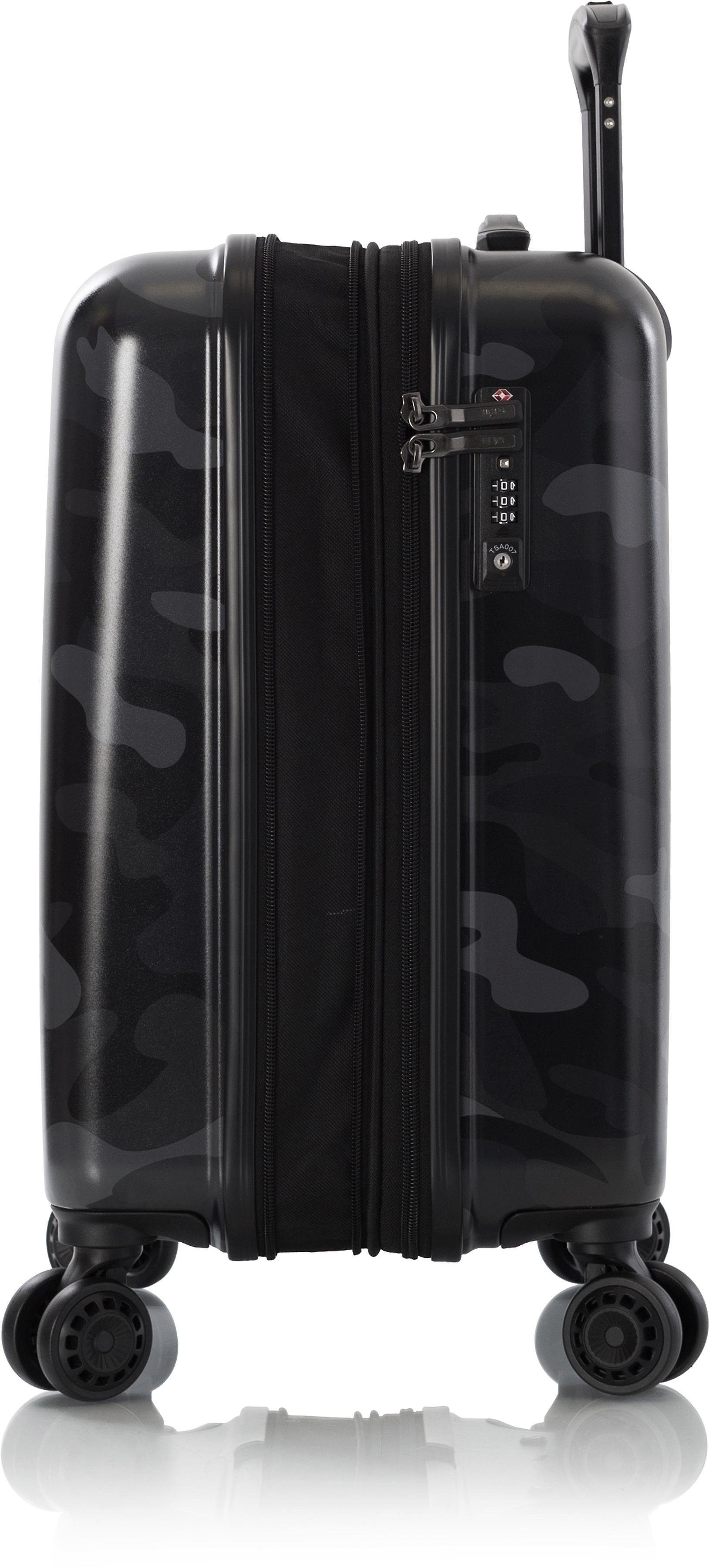 Heys Hardshell-trolley Black Camo, 53 cm Heys x Joachim Llambi harde koffer volumevergroting