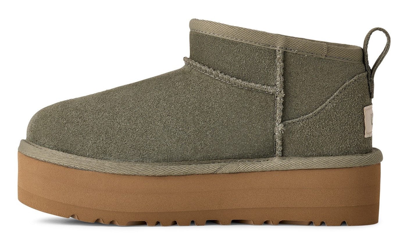 UGG Boots zonder sluiting KIDS' CLASSIC ULTRA MINI PLATFORM , plateaulaarzen, boots, winterboots met plateau