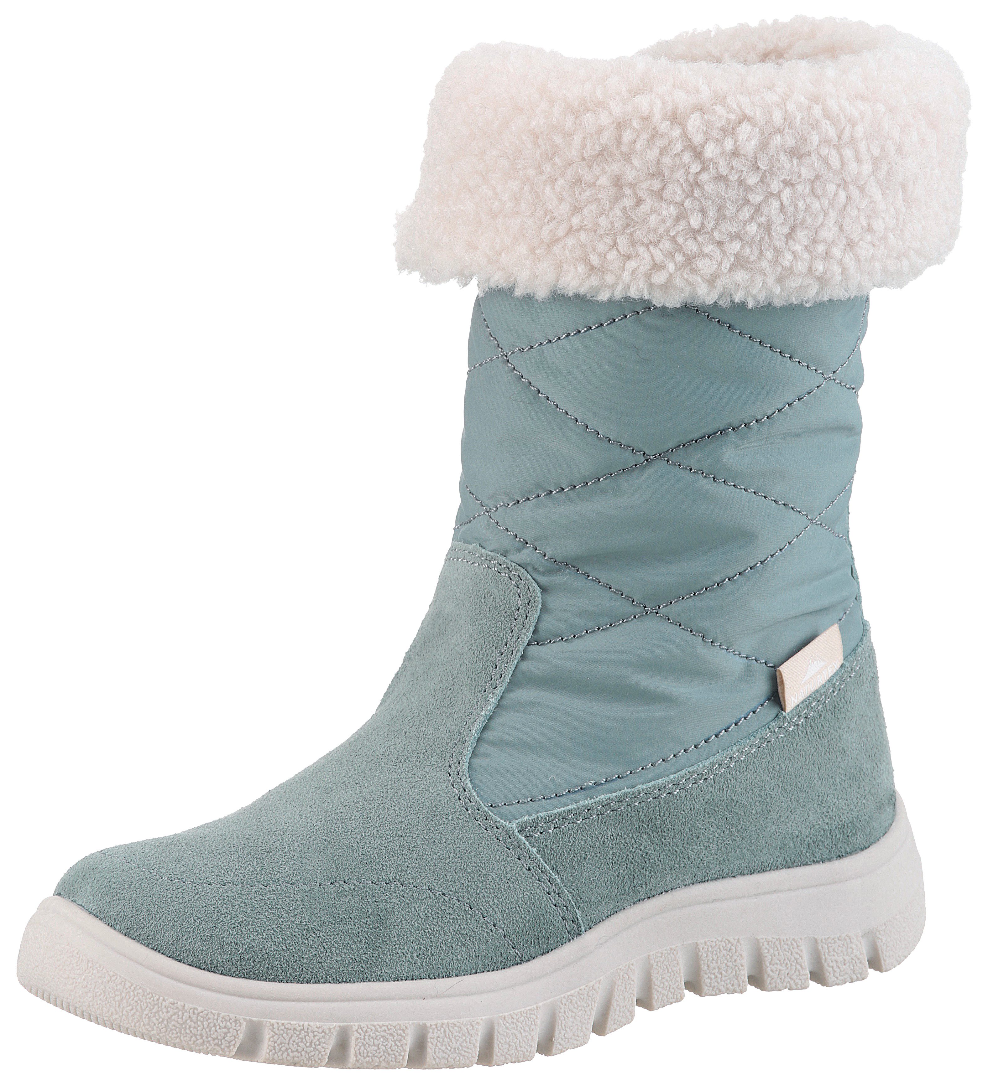 Naturino Winterlaarzen PLUVY ZIP WP. waterdichte schoenen, sneeuwlaarzen met waterafstotende...