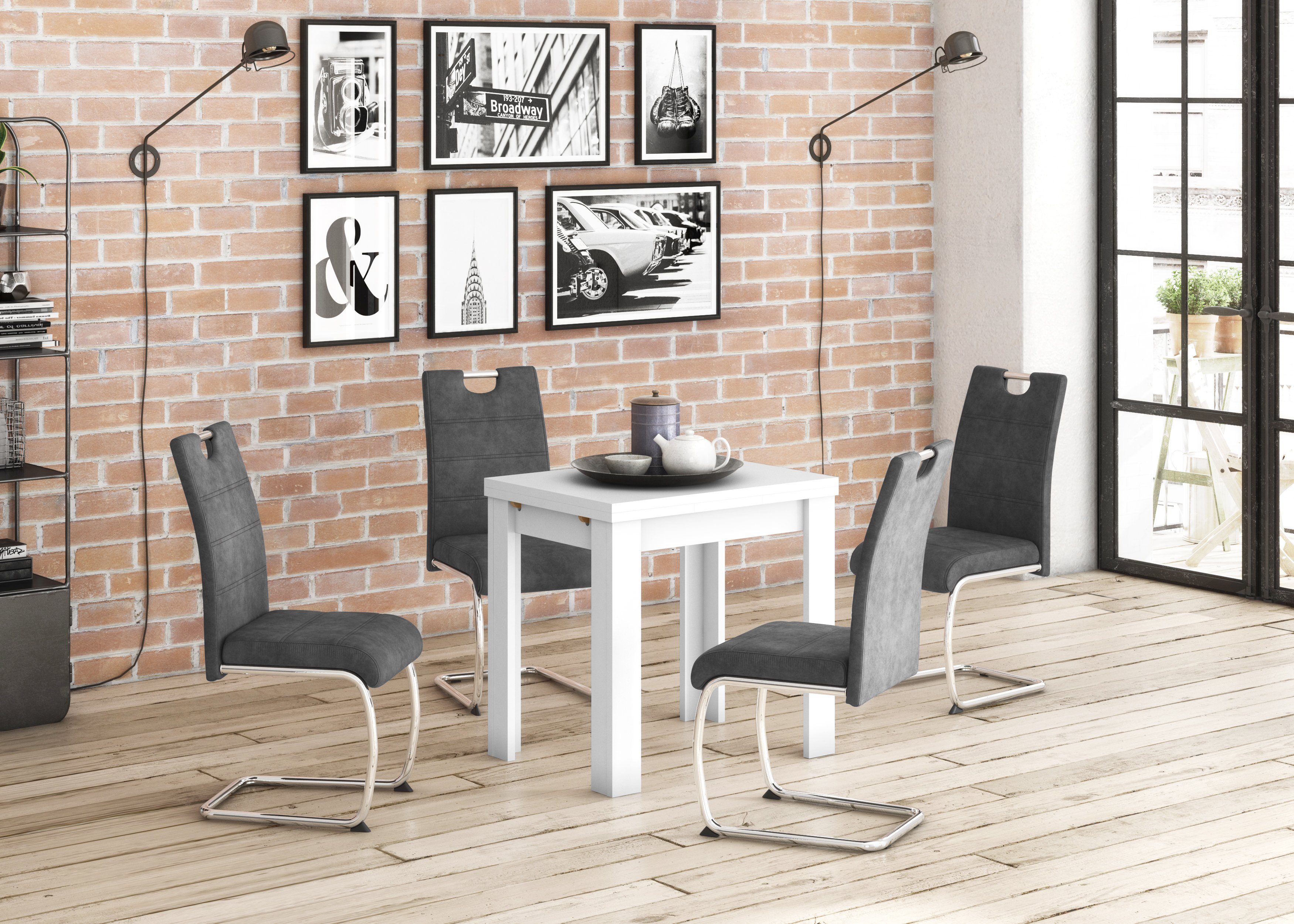 HELA Vrijdragende stoel Flora, eetkamerstoelen