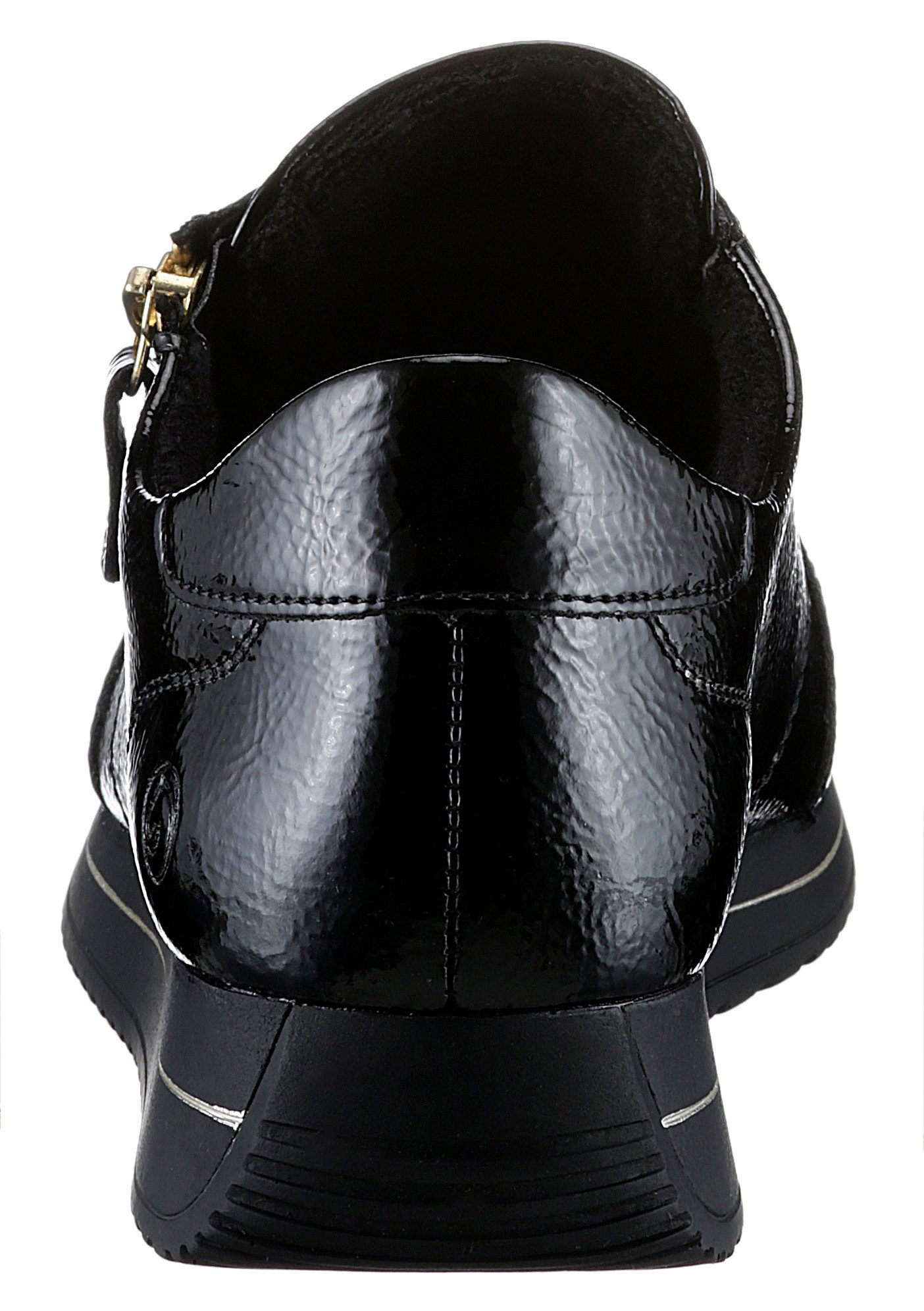 Remonte Sneakers met sleehak , vrijetijdsschoen, lage schoen, veterschoen in smalle vorm