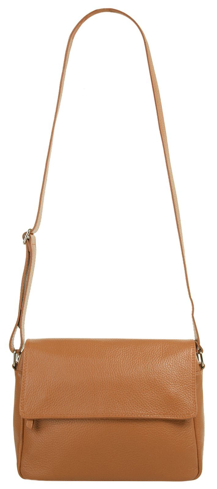 Samantha Look Schoudertas echt leer, made in italy