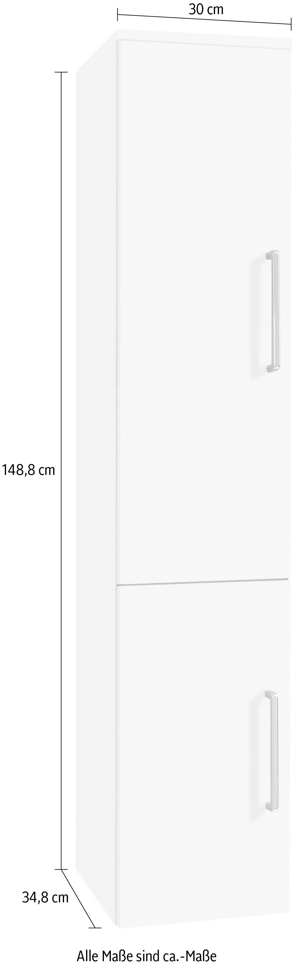 OPTIFIT Halfhoge kast Napoli 2 deuren, soft-closefunctie, breedte 30 cm