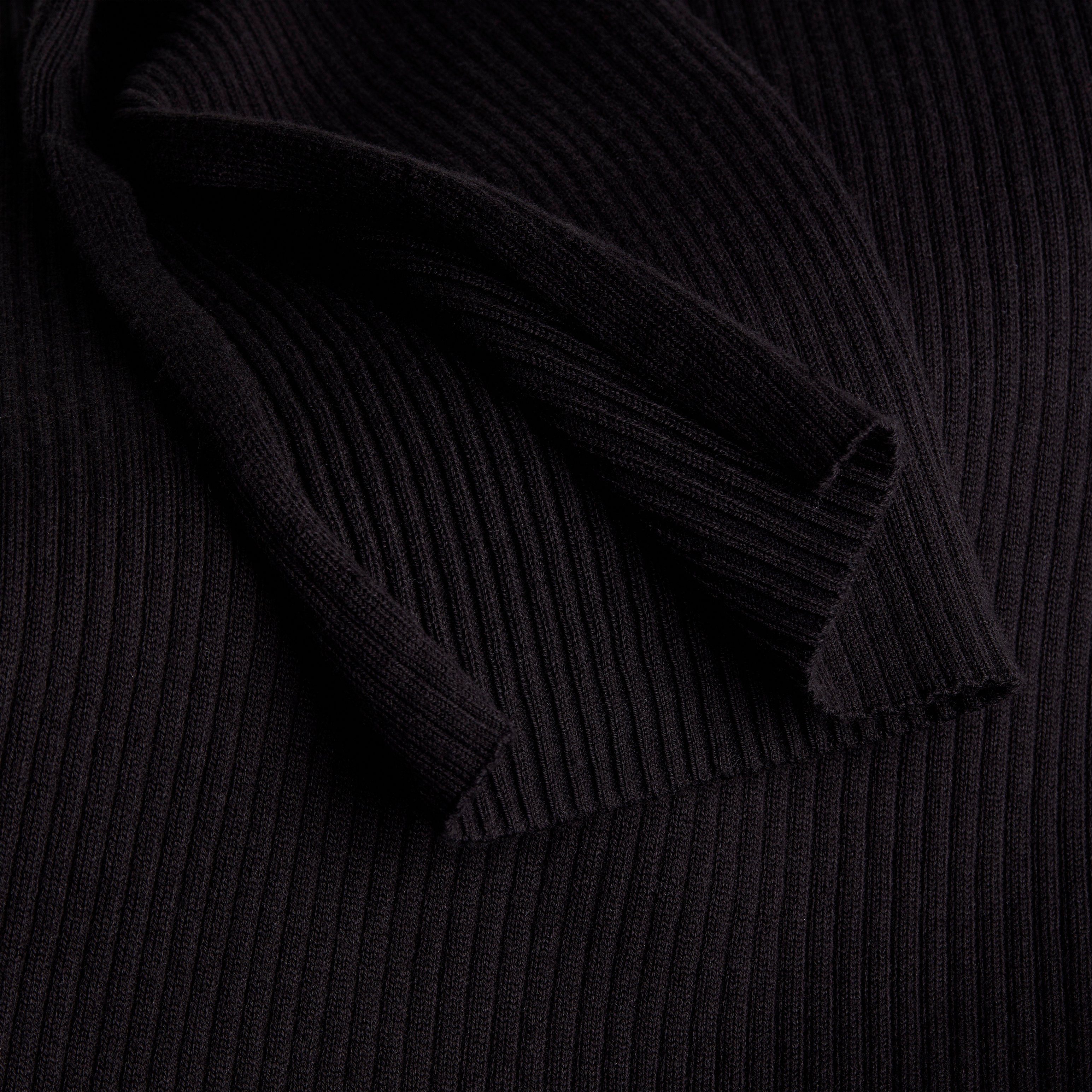 Calvin Klein Sweatjurk LOGO INTARSIA SWEATER DRESS