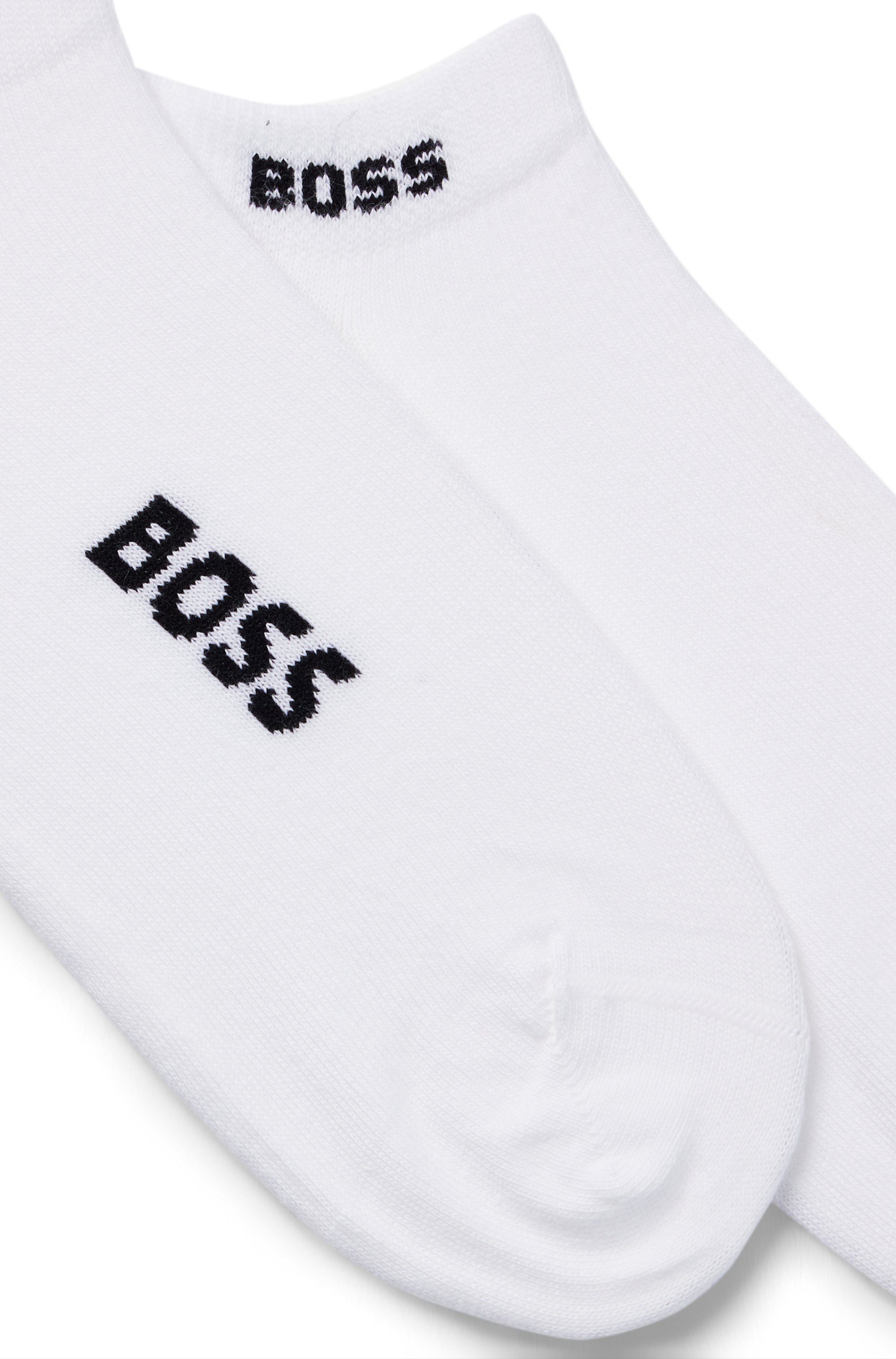 BOSS Sneakersokken 2P AS LOGO CC W met een logo-opschrift (2 paar, Set van 2)