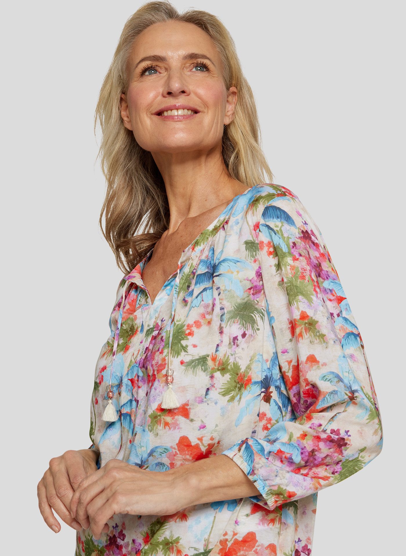 Rabe Gedessineerde blouse