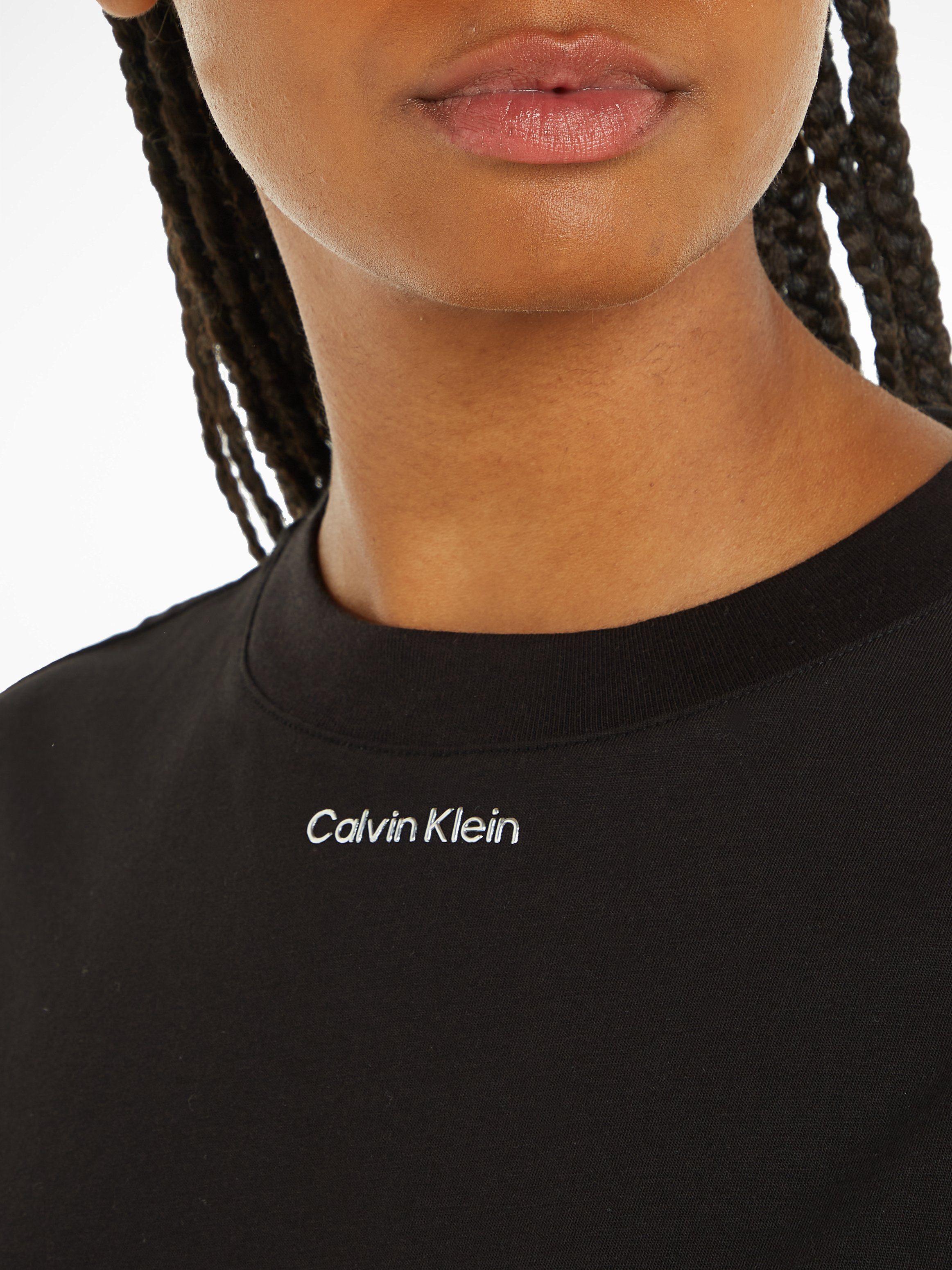 Calvin Klein T-shirt METALLIC MICRO LOGO T SHIRT