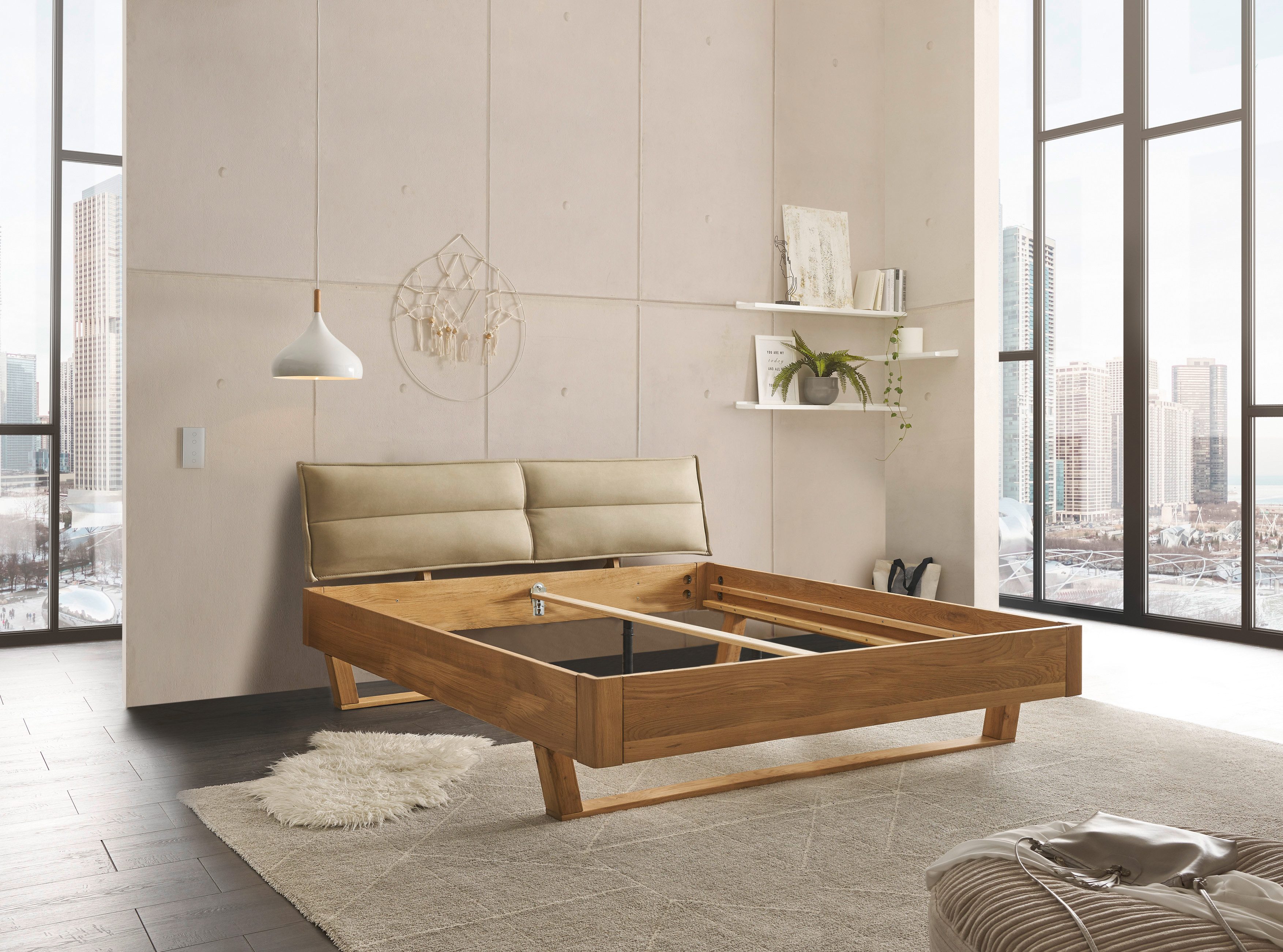 Schlafkontor Massief houten ledikant Tjark naar keuze bed met ligoppervlak in 140 of 180 cm
