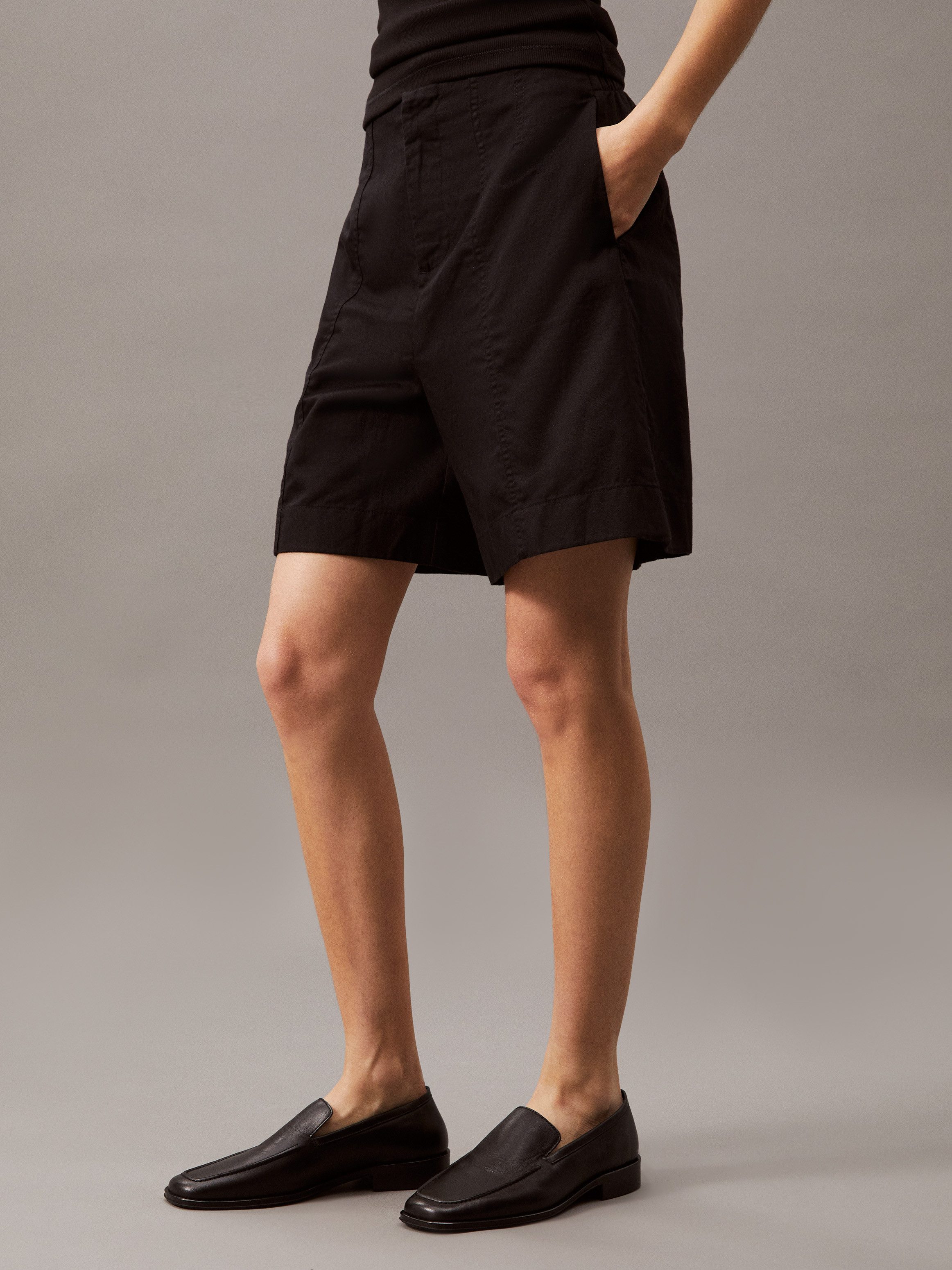 Calvin Klein Bermuda SOFT LINEN SHORT