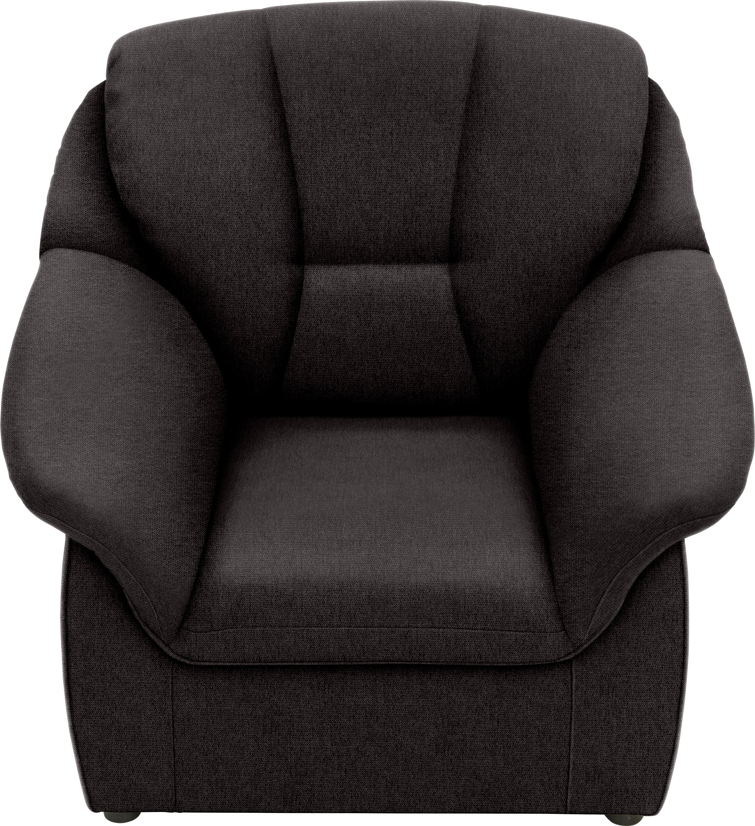 DOMO collection Fauteuil Faenza voor kleine ruimtes, tijdloos en elegant, compacte afmetingen