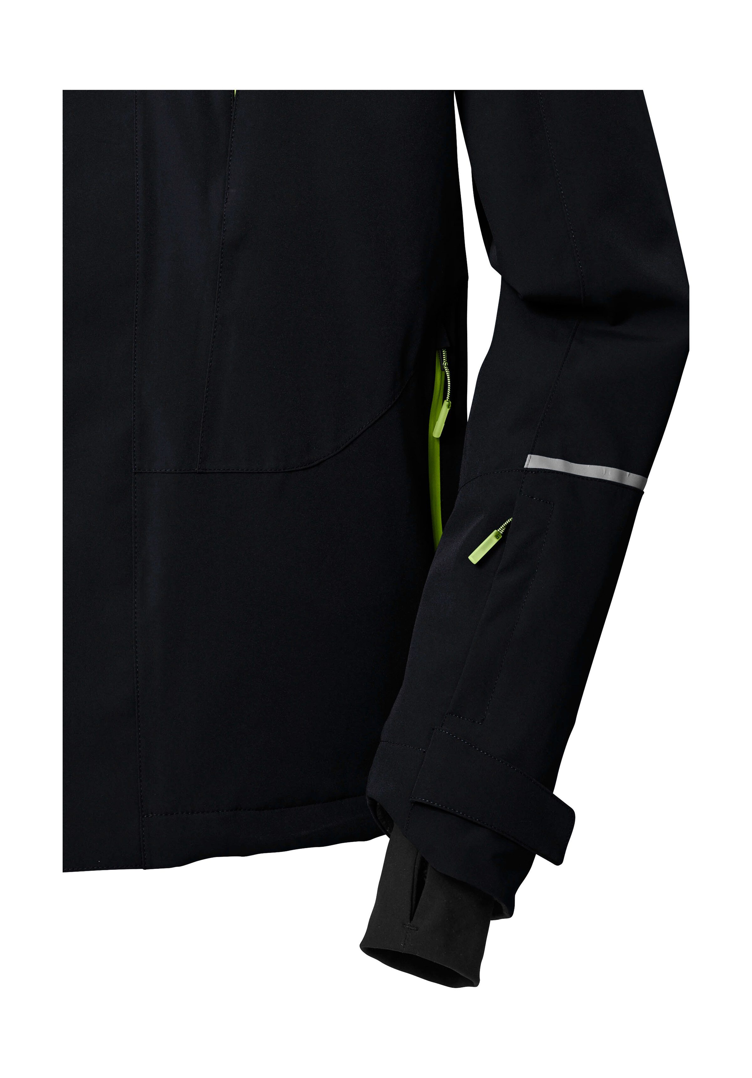 Killtec Functioneel jack KOW 26 MN JCKT Ademende, water- en winddichte ski-jas met sneeuwvanger