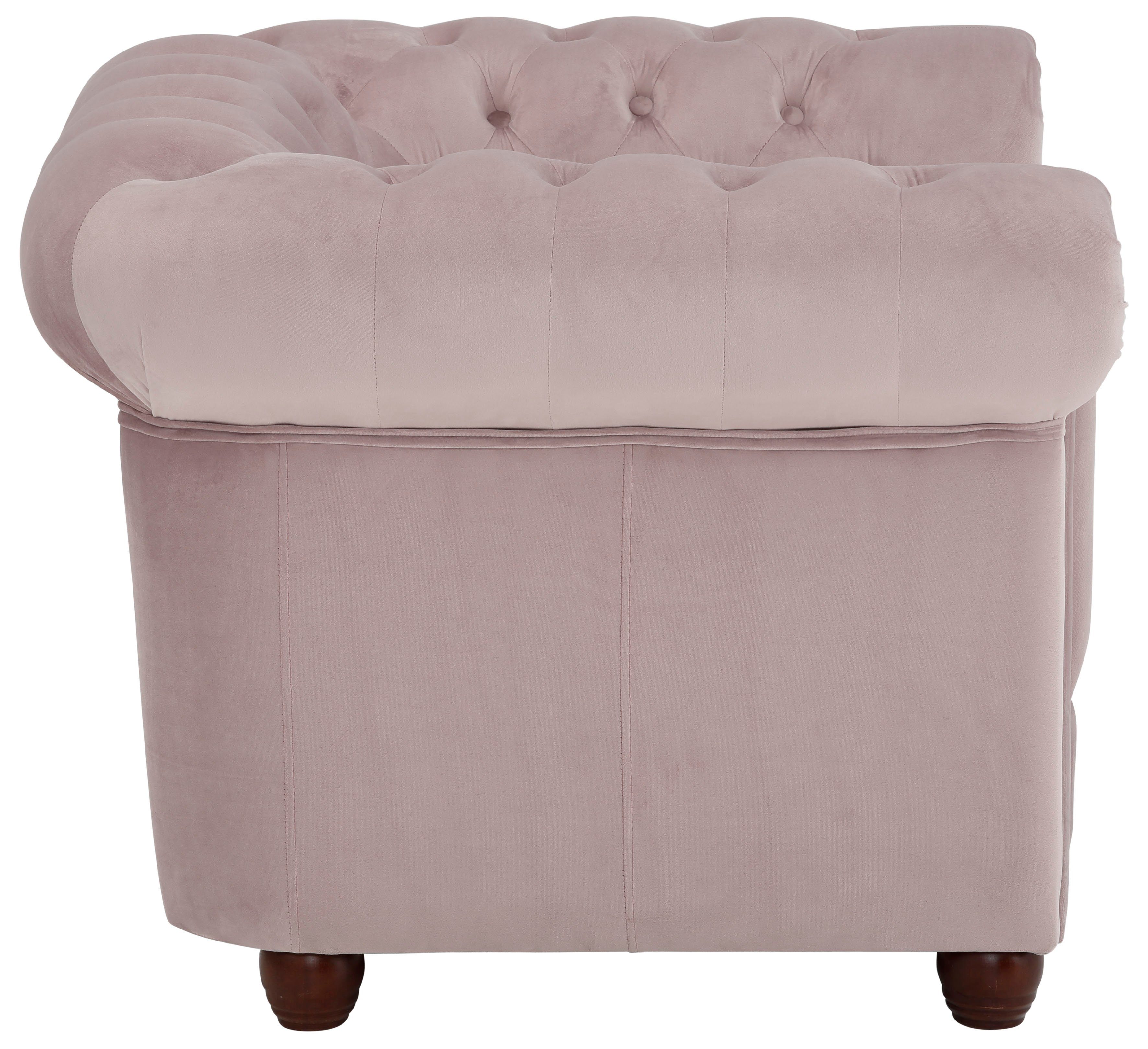 Home affaire Chesterfield-fauteuil New Castle fauteuil hoogwaardige capitonnage, bxdxh: 104x86x72 cm