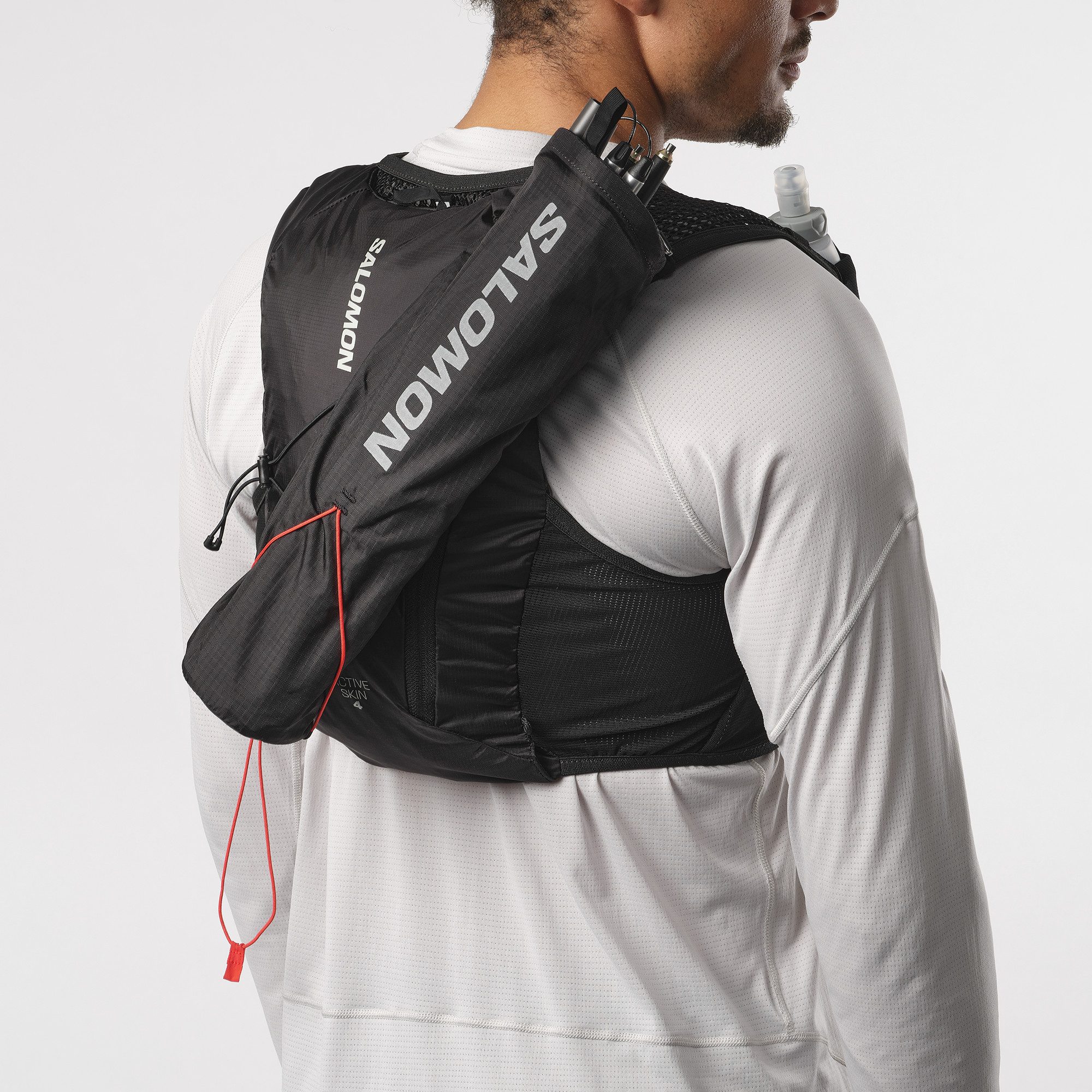 Salomon Drinkrugzak ACTIVE SKIN 4 Rugzak / running-bodywarmer inclusief soft-flask
