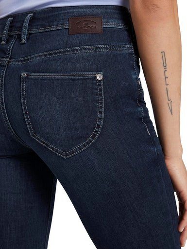 Tom Tailor Rechte jeans Alexa straight met contrasterende stiksels