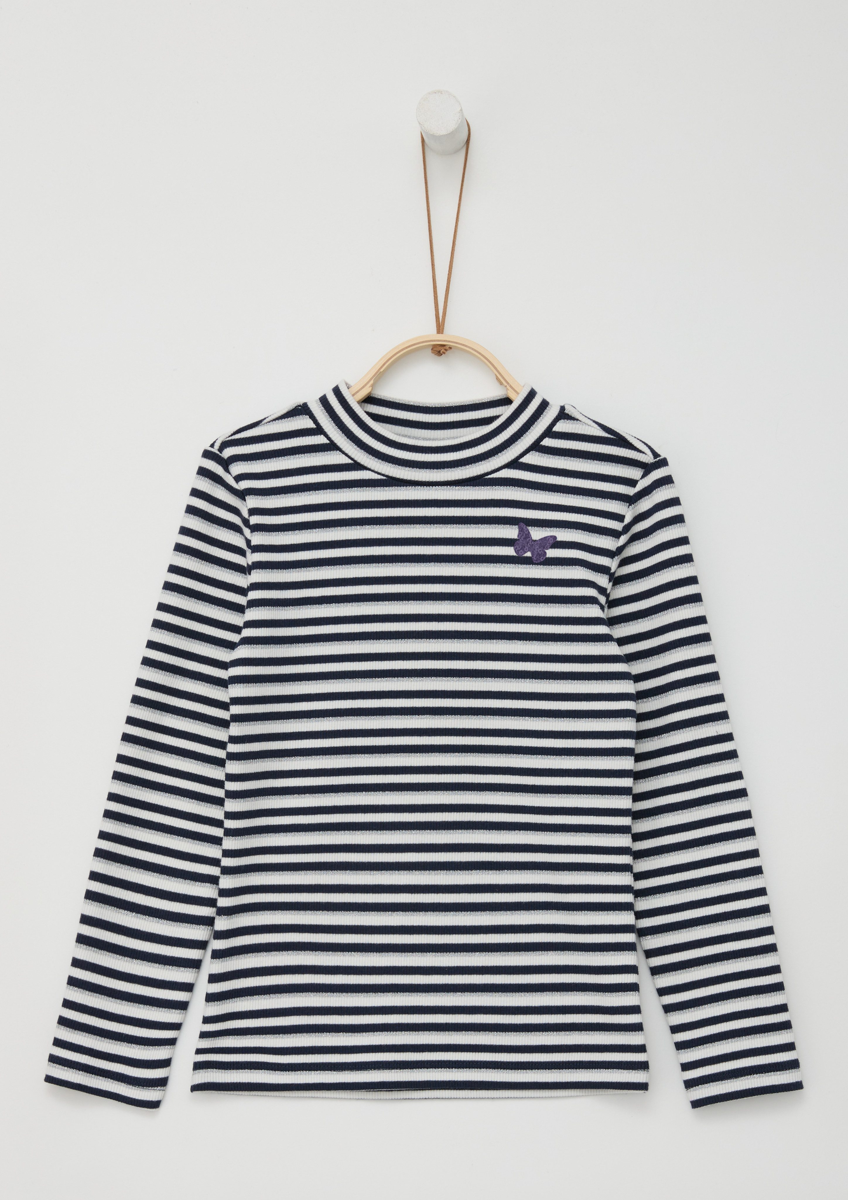 s.Oliver RED LABEL Junior Shirt met lange mouwen met gestreept patroon